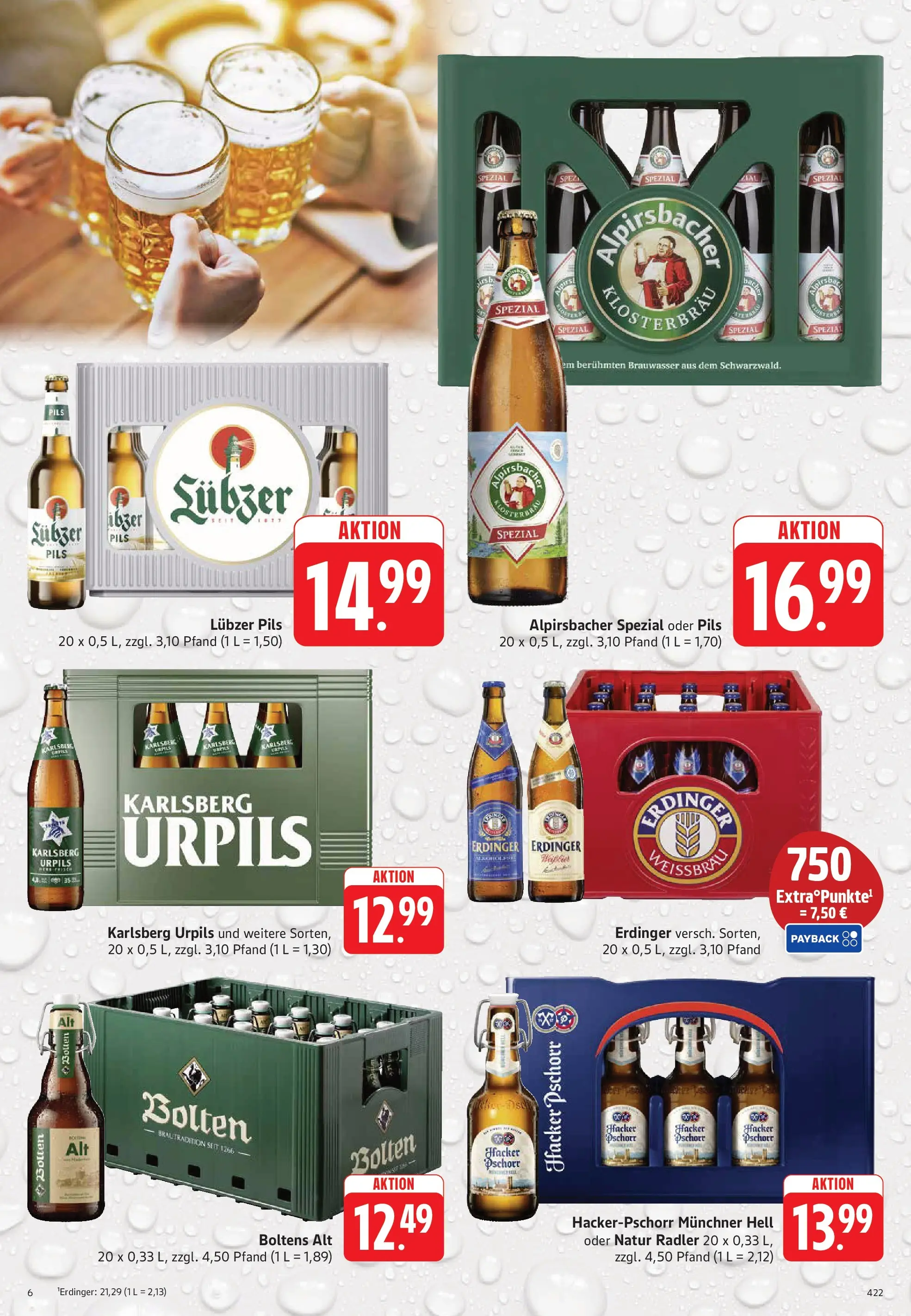 Trinkgut Prospekt Dillingen	 (ab 17.05.2026) » Angebote online | Seite: 6 | Produkte: Pils, Radler, Spee, Lubzer