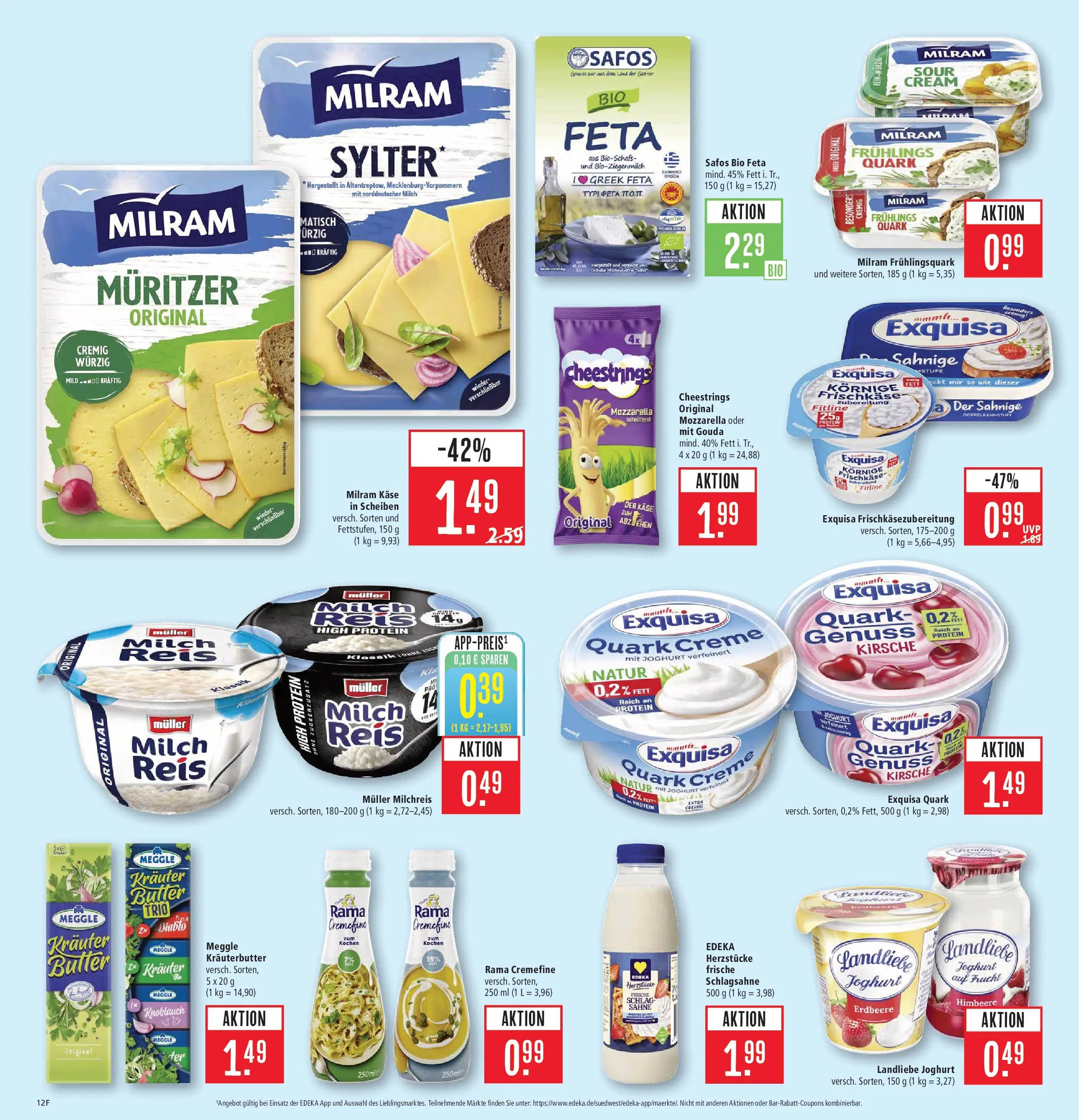 Marktkauf Prospekt Ostfildern	 (ab 17.05.2026) » Angebote online | Seite: 14 | Produkte: Schlagsahne, Joghurt, Milram, Landliebe joghurt