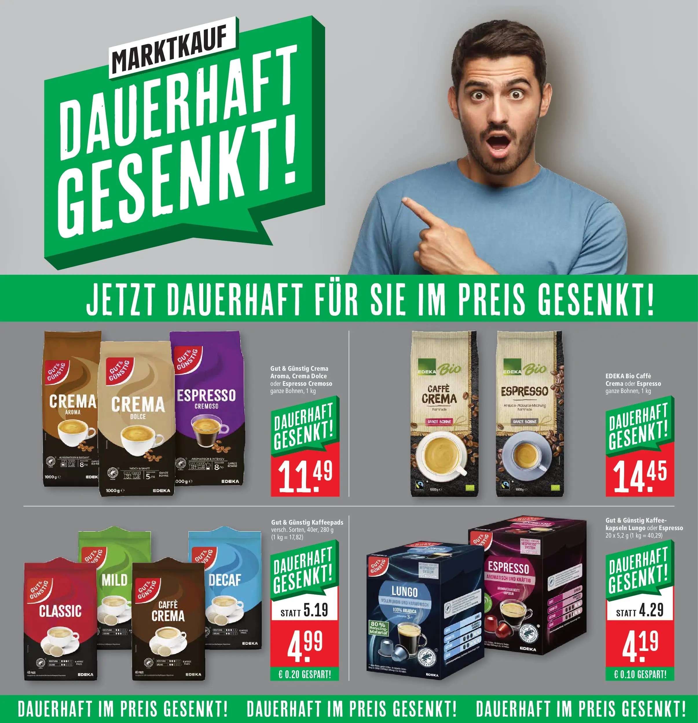 Marktkauf Prospekt Ostfildern	 (ab 17.05.2026) » Angebote online | Seite: 21 | Produkte: Kaffeepads, Kaffee, Bad