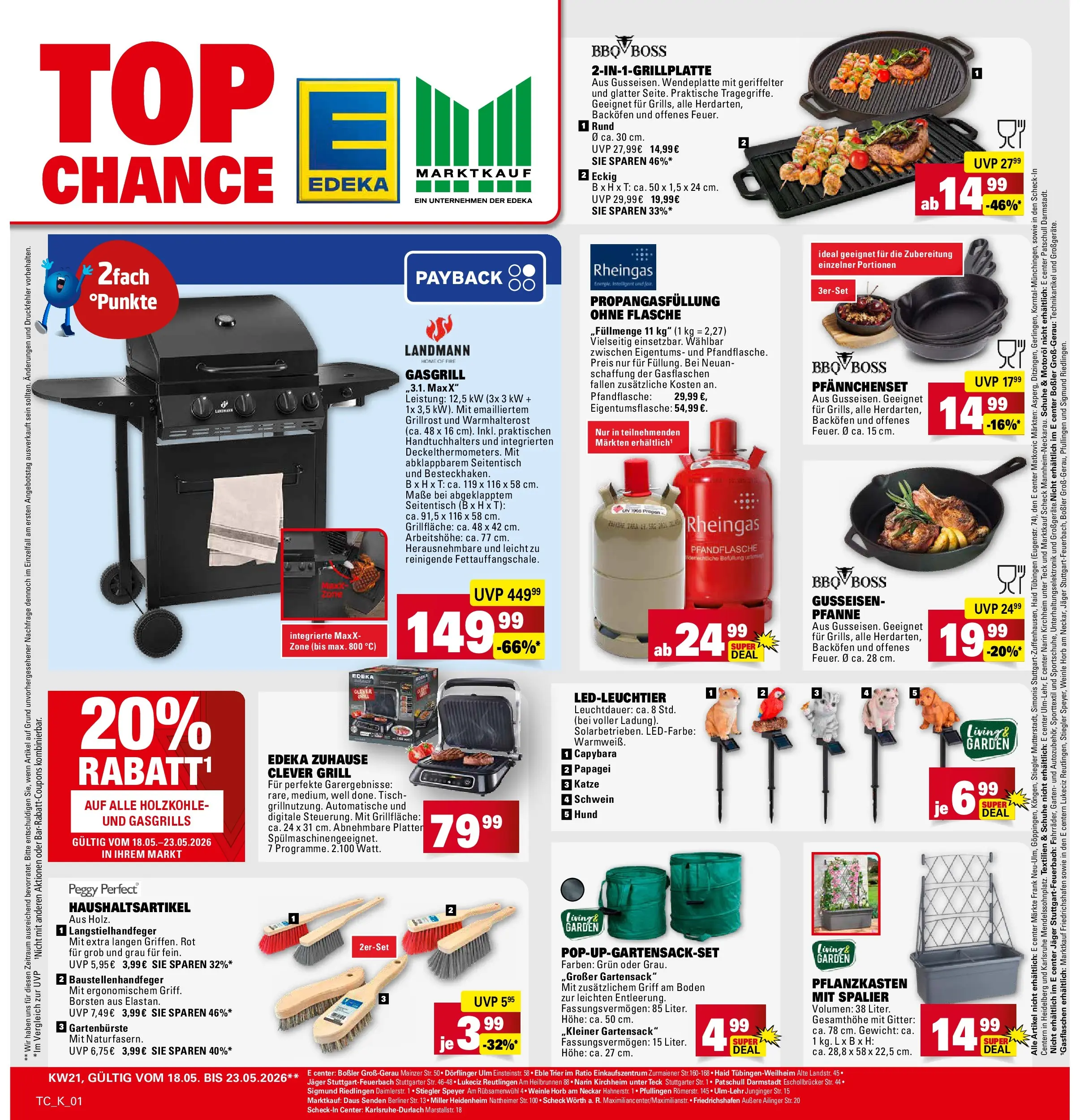 Marktkauf Prospekt Senden	 (ab 17.05.2026) » Angebote online | Seite: 33 | Produkte: Gewicht, Grill, Tisch, Backofen