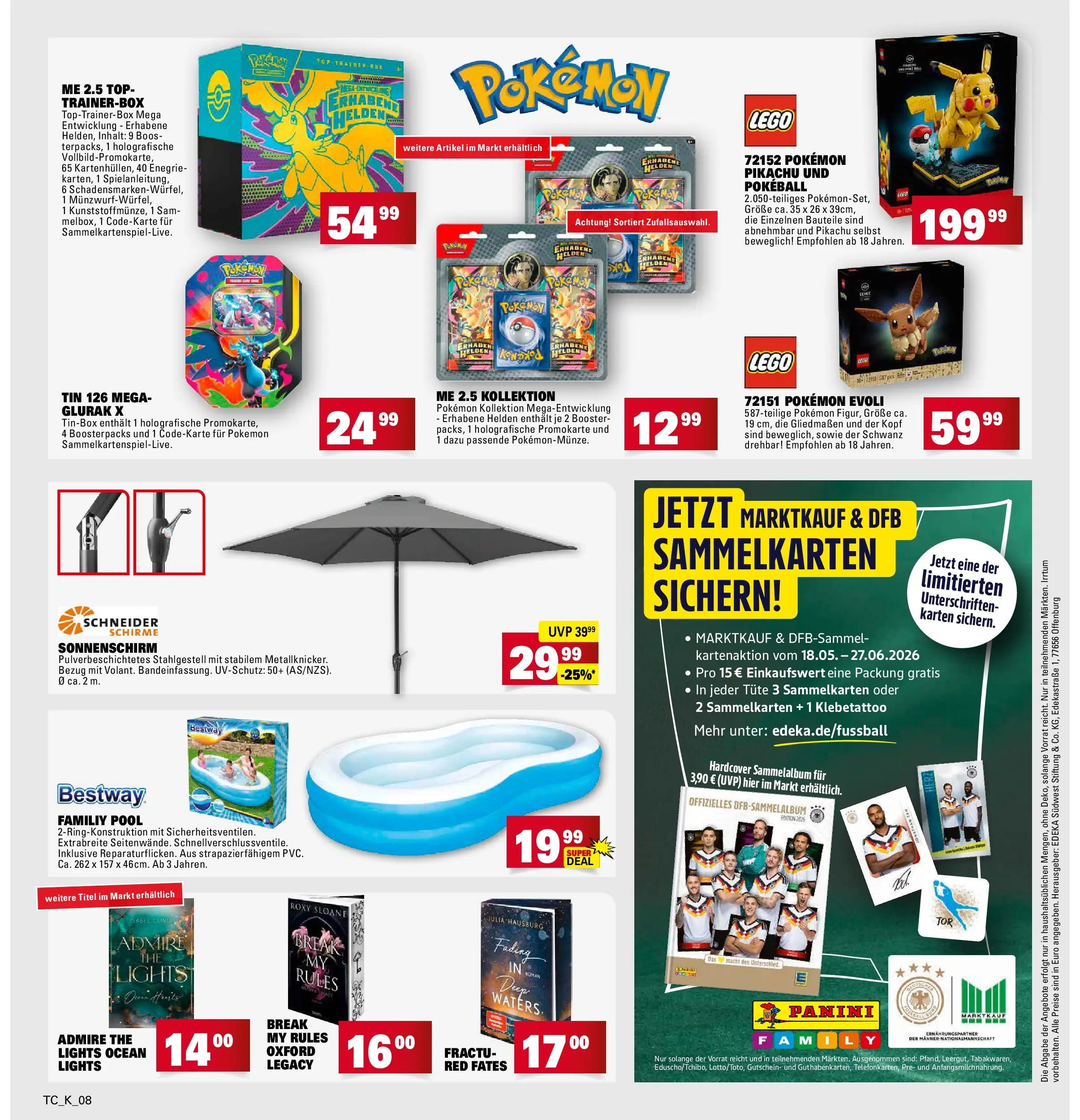 Marktkauf Prospekt Senden	 (ab 17.05.2026) » Angebote online | Seite: 40 | Produkte: Top, Sonnenschirm