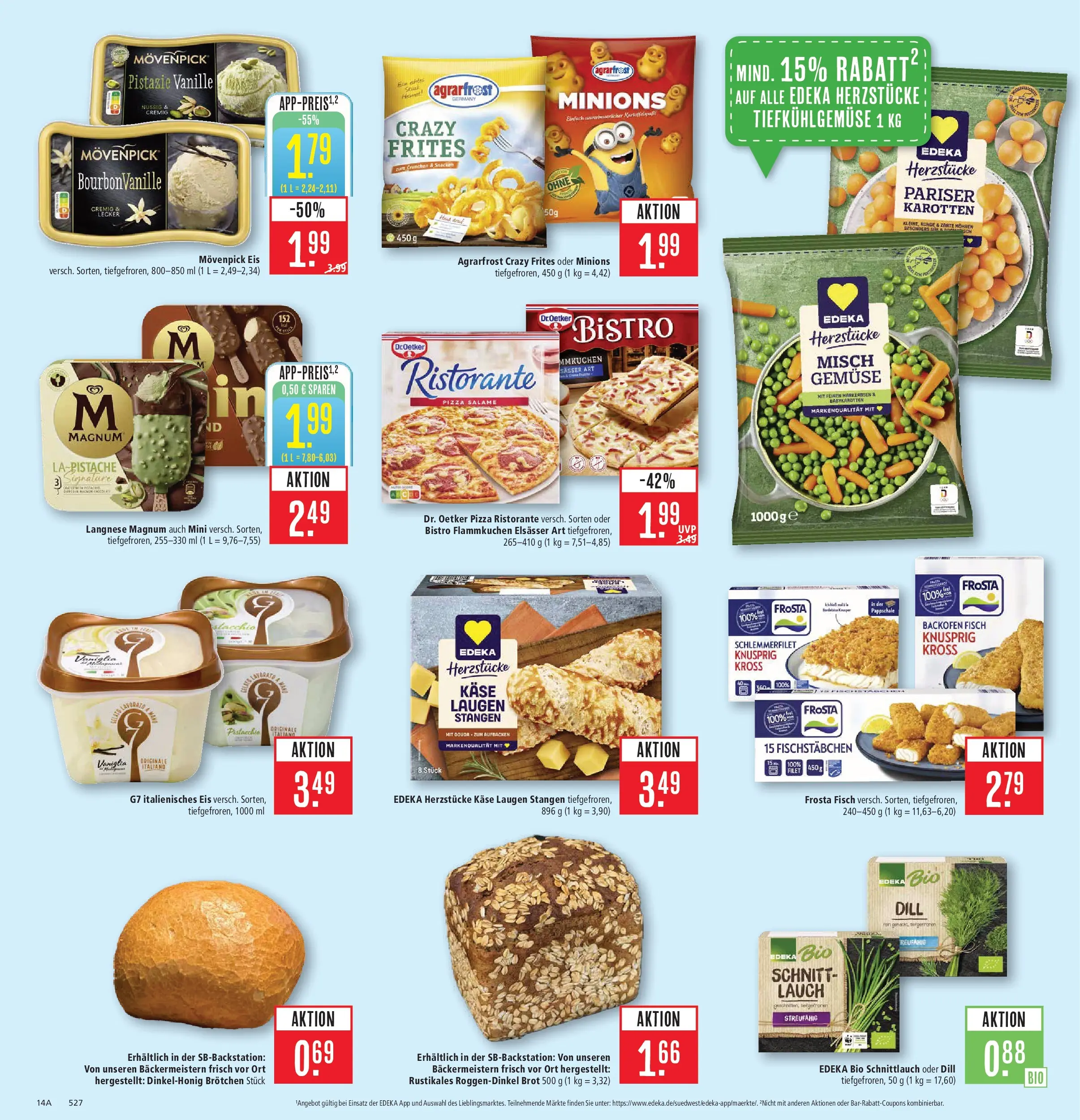 Marktkauf Prospekt Aschaffenburg	 (ab 17.05.2026) » Angebote online | Seite: 16 | Produkte: Frosta, Fisch, Movenpick eis, Backofen