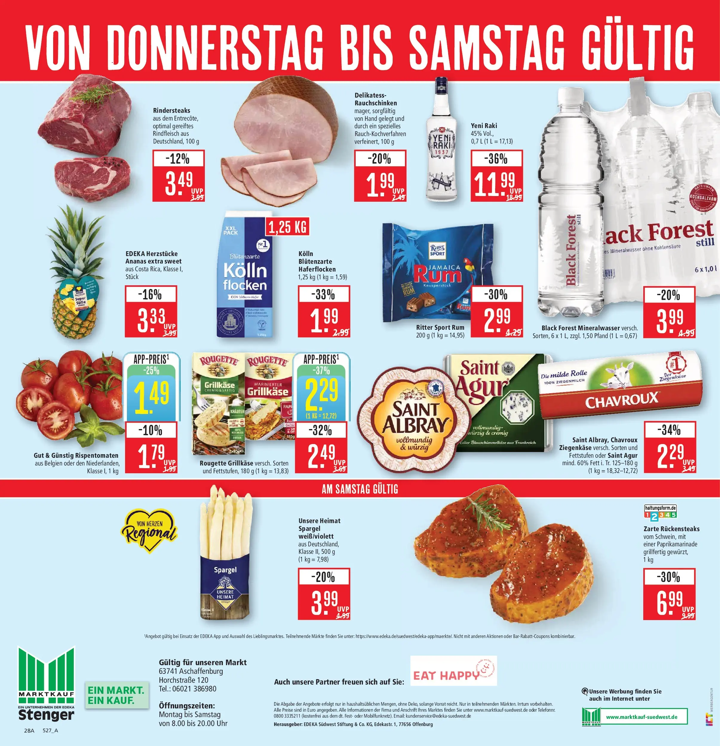 Marktkauf Prospekt Aschaffenburg	 (ab 17.05.2026) » Angebote online | Seite: 32 | Produkte: Kolln, Rum, Spargel, Flocken