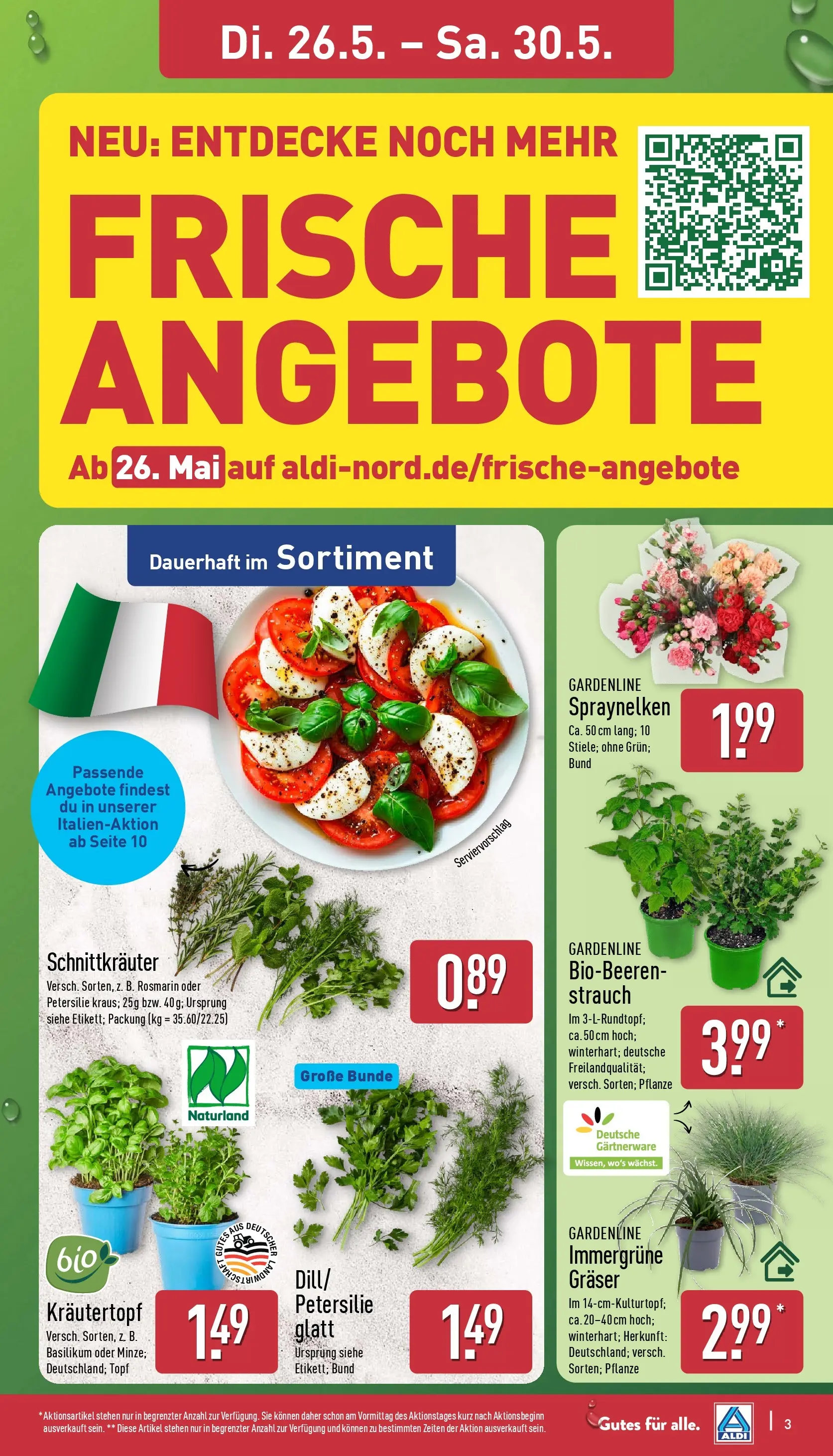 Aldi Wochenangebote (ab 26.05.2026) » Angebote Online | Seite: 3 | Produkte: Petersilie