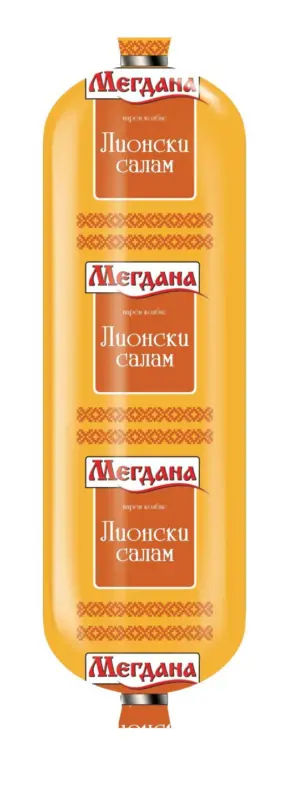 Мегдана Лионски колбас различни видове