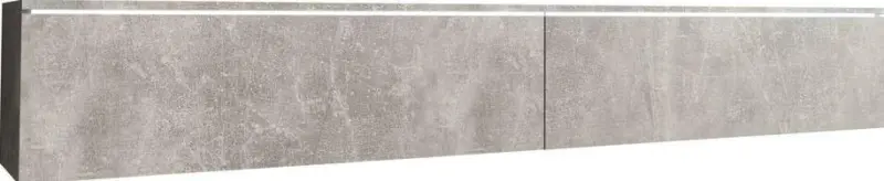 Lowboard ca. 180x30 cm mit LED Beton Optik