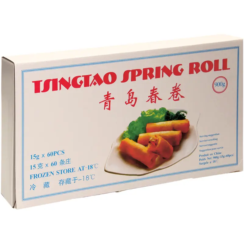 Tsingtao Fr&uuml;hlingsrolle 15g x 60 Stk. Tiefgefroren.