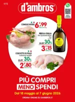 D'Ambros Piu compri meno spendi - al 07.06.2026