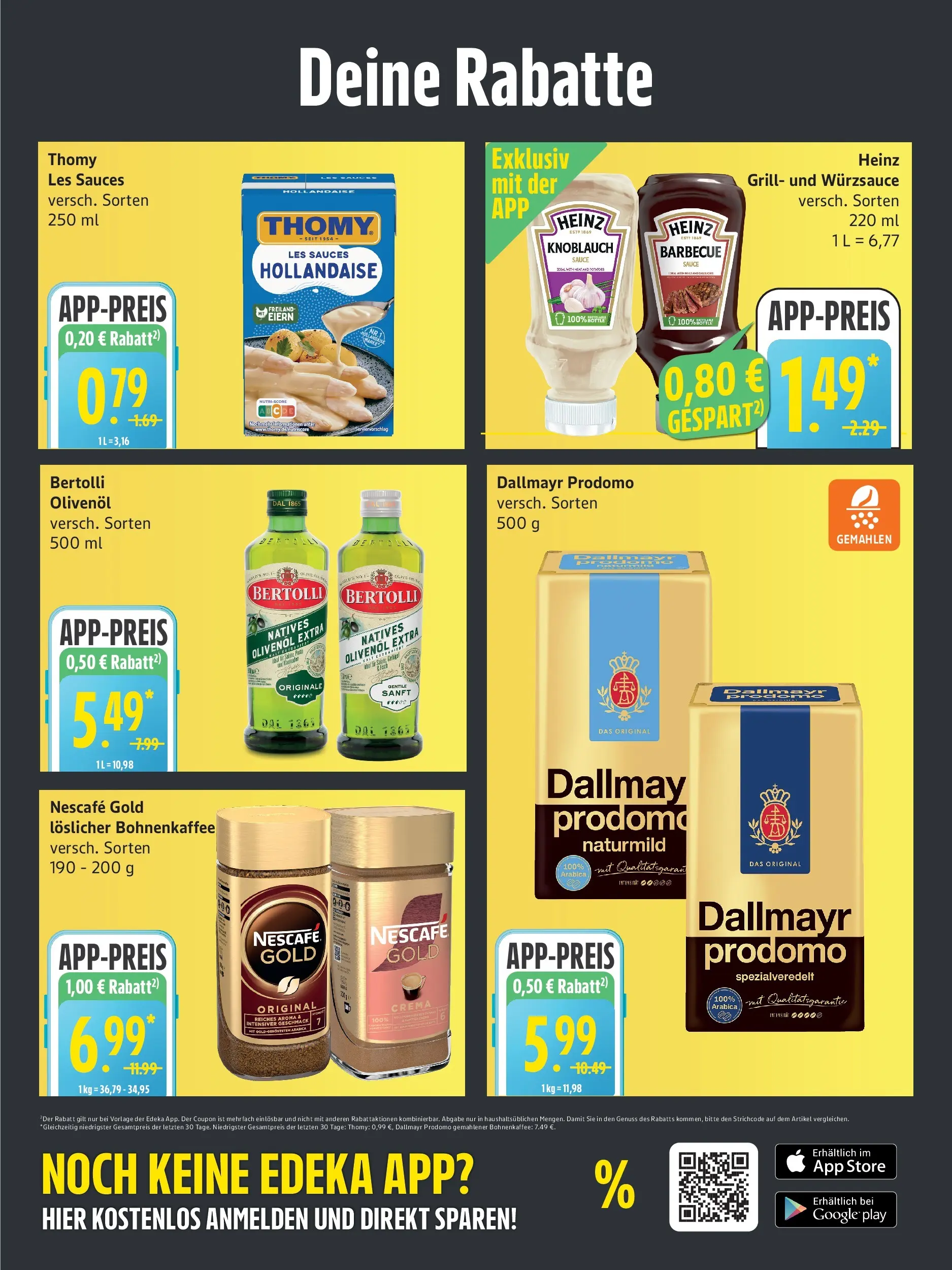 Edeka prospekt Rostock	 (ab 17.05.2026) » Angebote Online | Seite: 3 | Produkte: Grill, Olivenol, Bertolli olivenol, Dallmayr