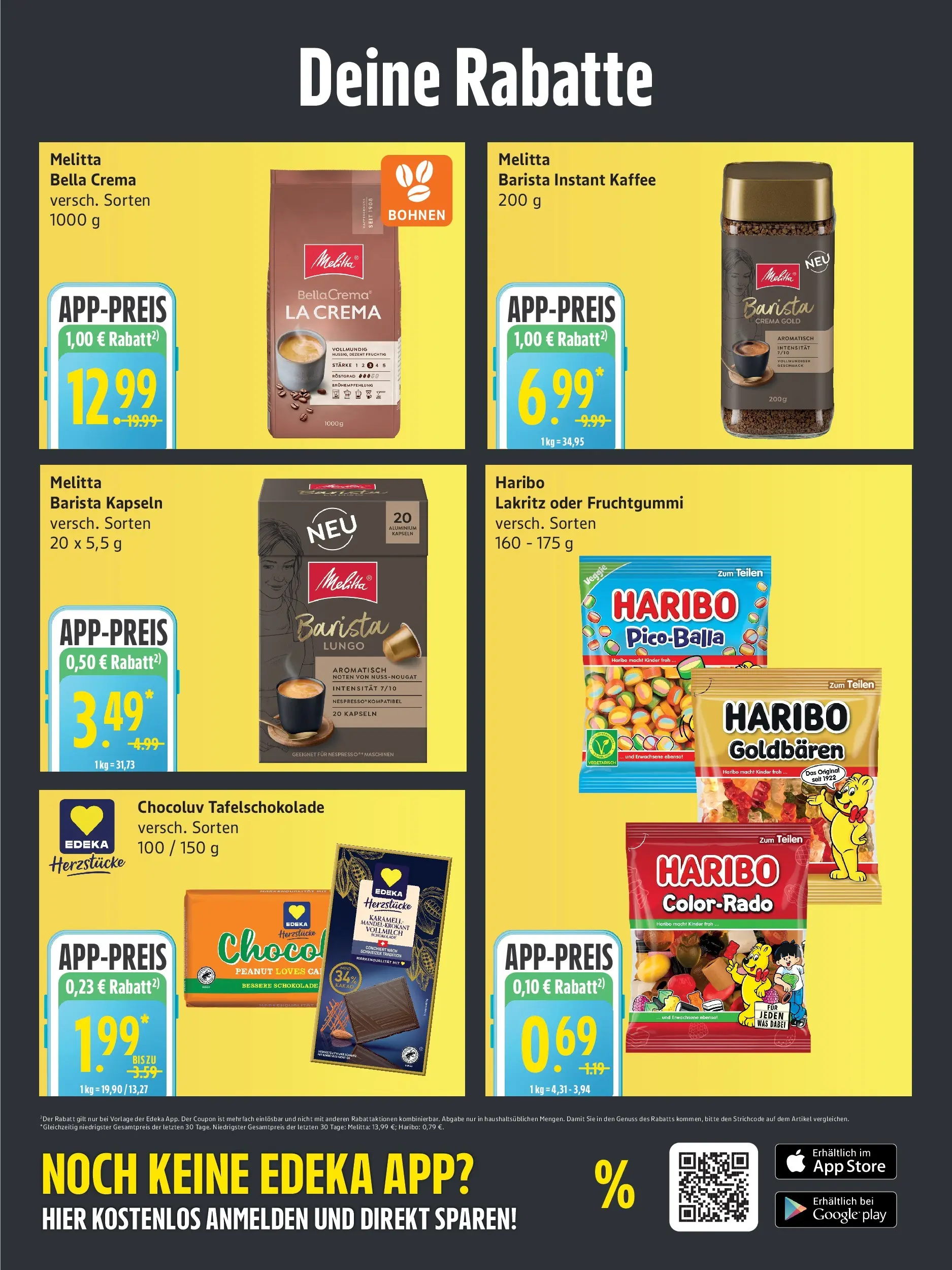 Edeka prospekt Rostock	 (ab 17.05.2026) » Angebote Online | Seite: 4 | Produkte: Melitta, Haribo, Kaffee, Schokolade