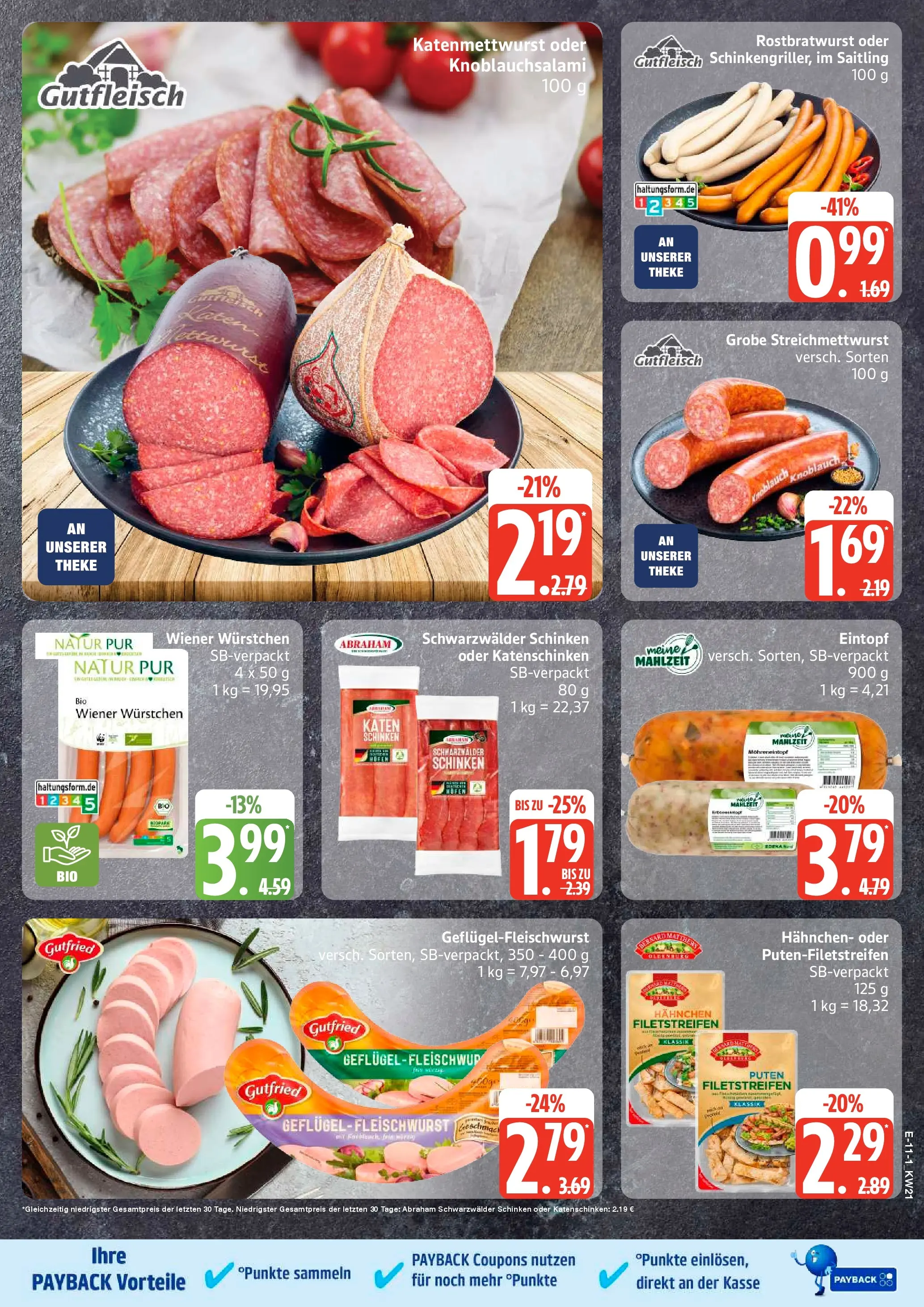 Edeka prospekt Bremervörde	 (ab 17.05.2026) » Angebote Online | Seite: 11 | Produkte: Hahnchen, Wiener wurstchen, Theke, Knoblauch