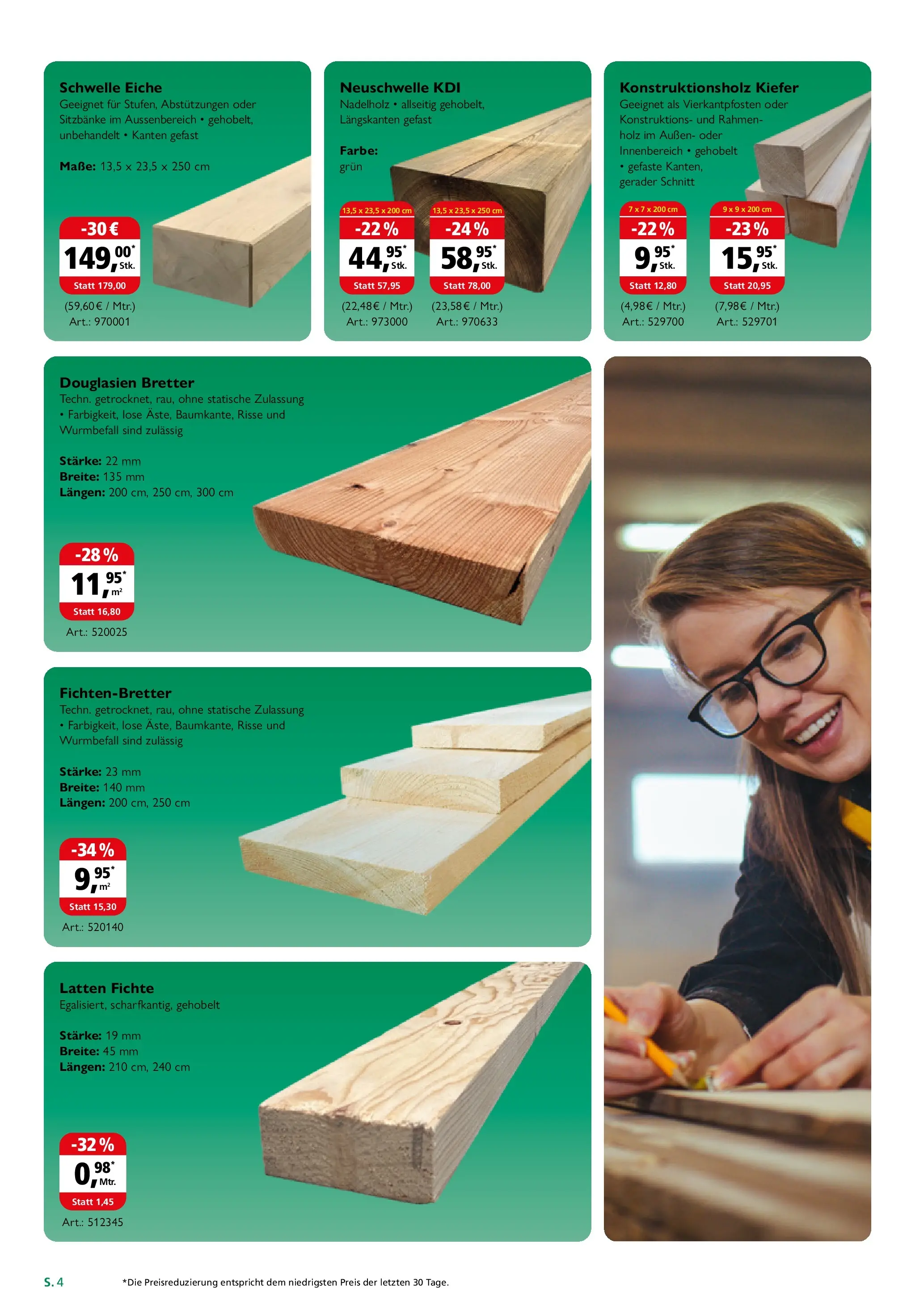 Angebote - Holz Possling: Preisaktion Angebote (ab 24.05.2026) zum Blättern | Seite: 4