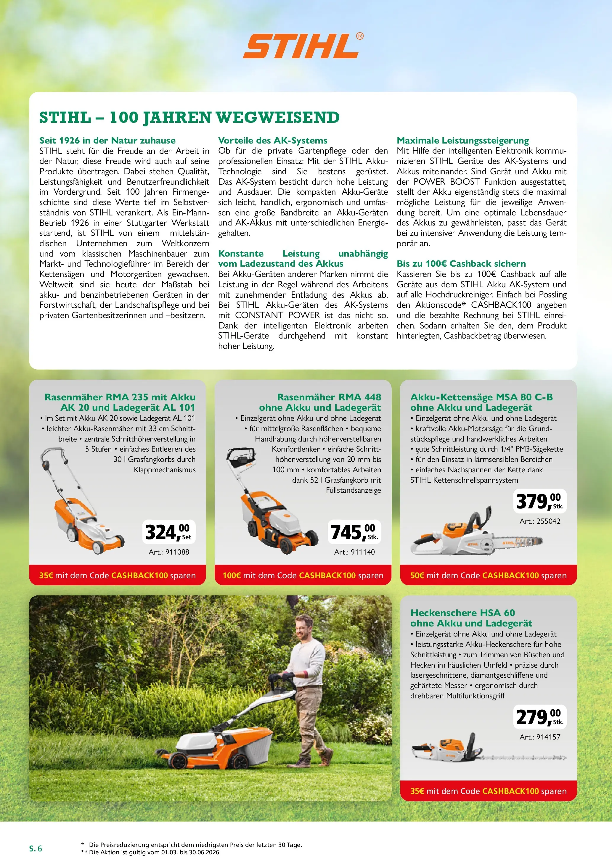Angebote - Holz Possling: Preisaktion Angebote (ab 24.05.2026) zum Blättern | Seite: 6
