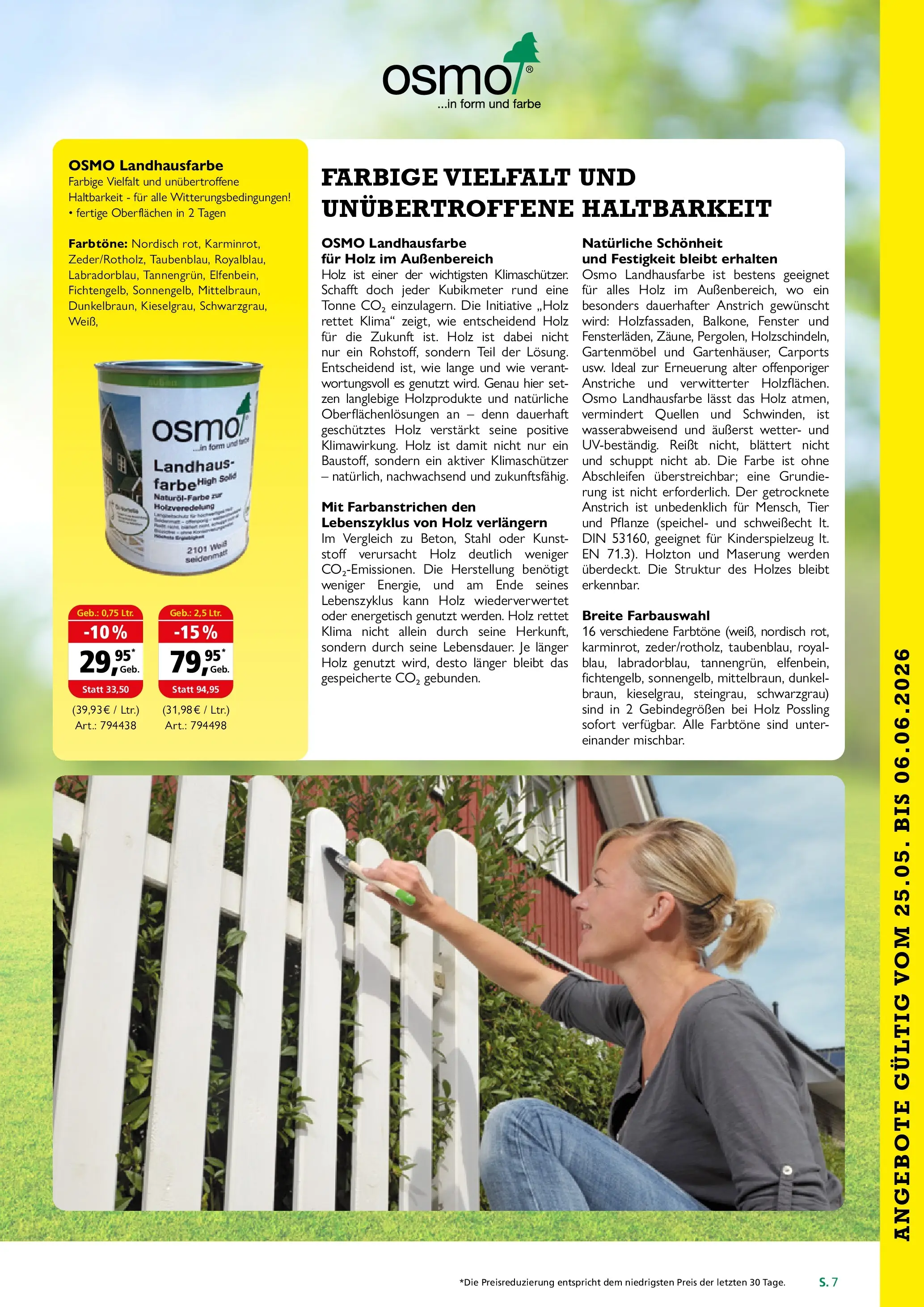 Angebote - Holz Possling: Preisaktion Angebote (ab 24.05.2026) zum Blättern | Seite: 7