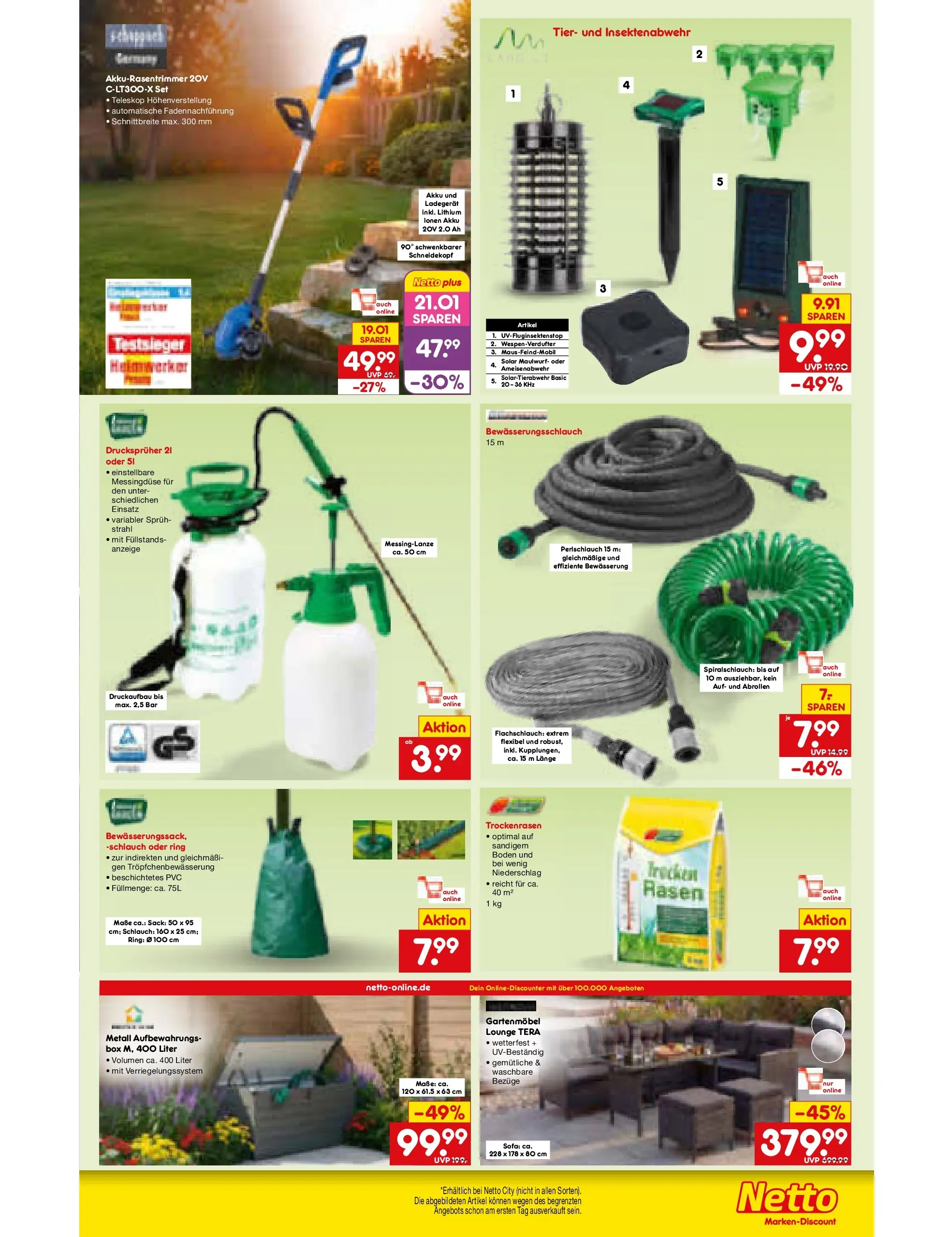 Netto Marken-Discount Prospekt Mauern (ab 26.05.2026) » Angebote | Seite: 35 | Produkte: Sofa, Gartenmöbel, Box, Ladegerät