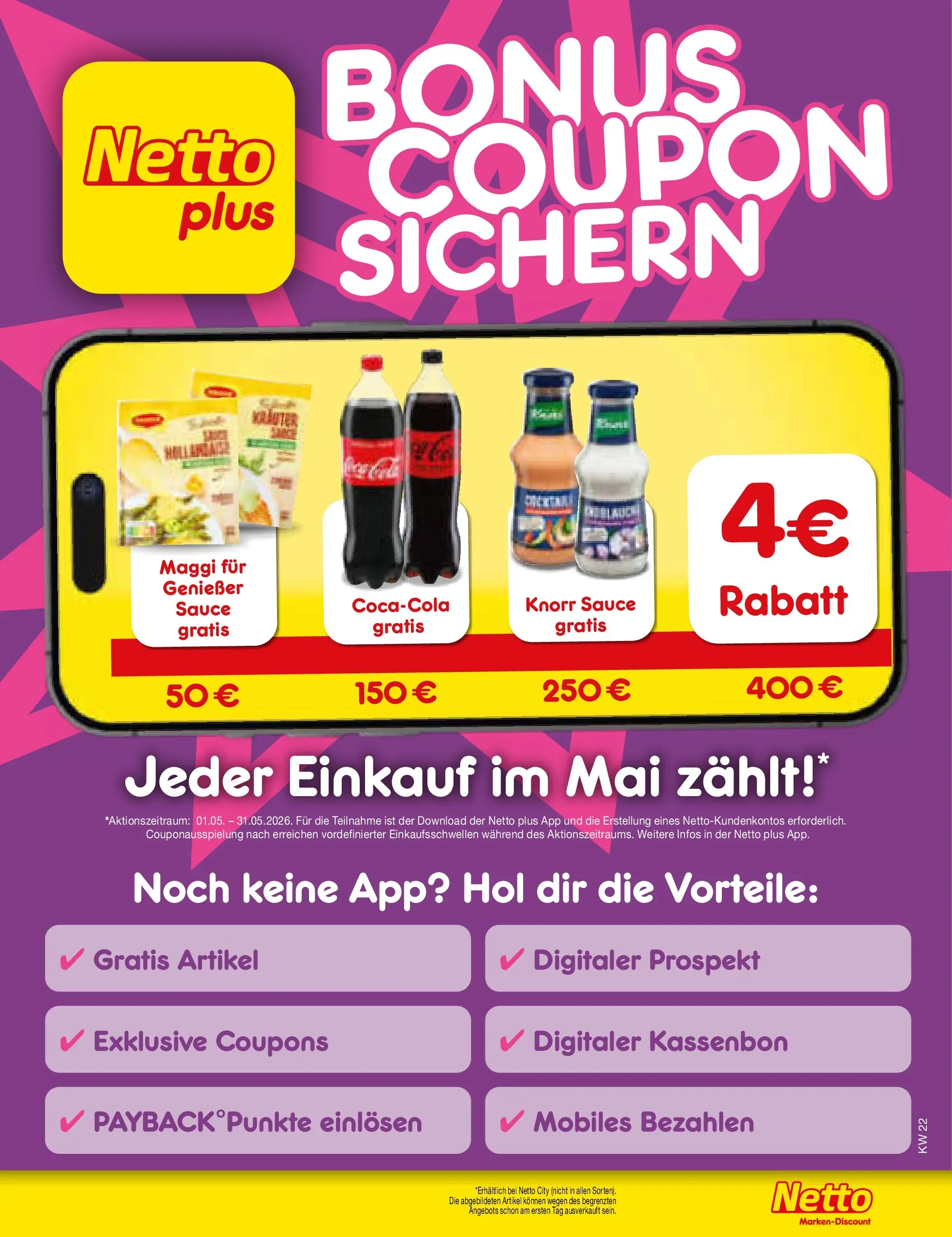 Netto Marken-Discount Prospekt Mauern (ab 26.05.2026) » Angebote | Seite: 53 | Produkte: Maggi, Knorr
