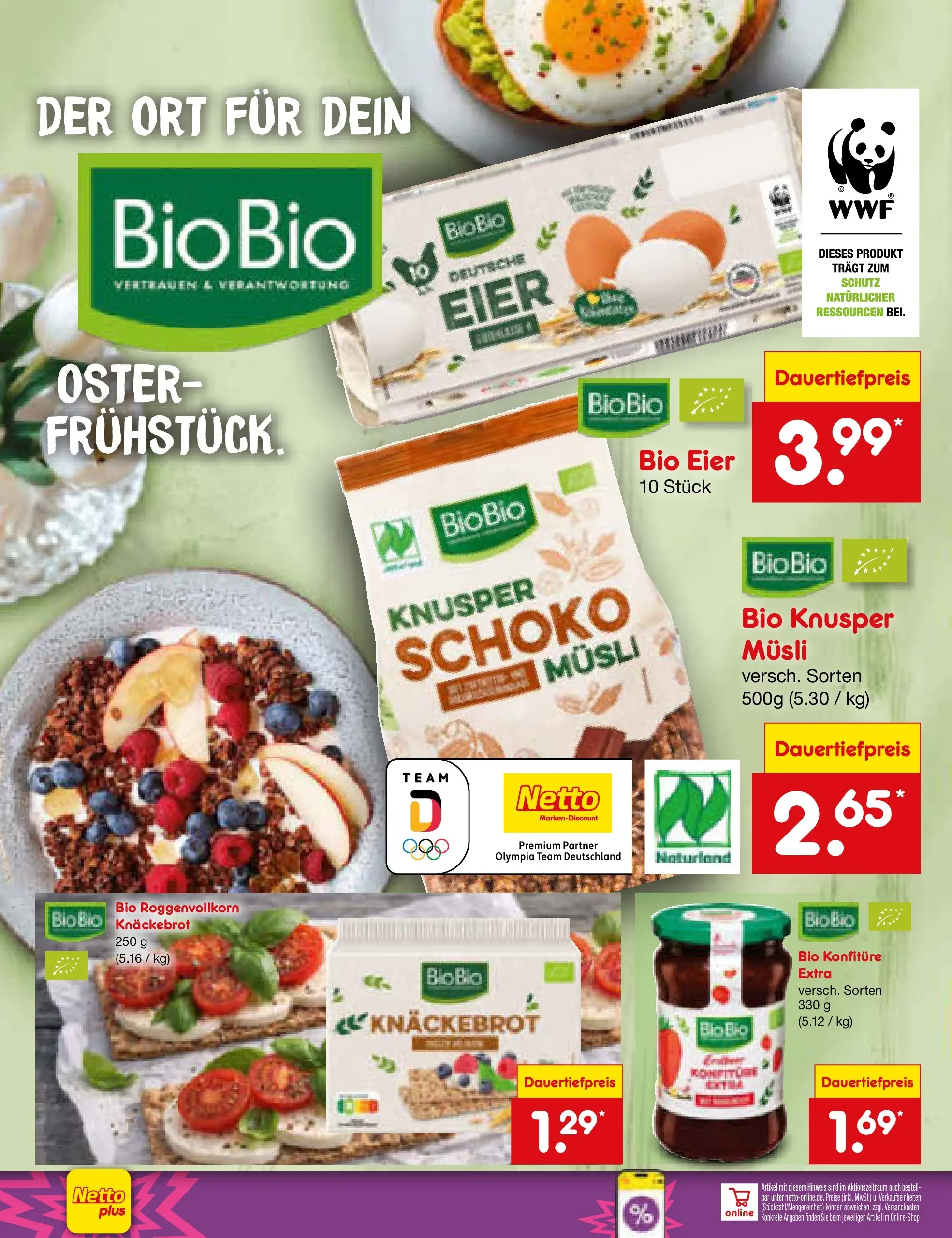 Netto Marken-Discount Prospekt Mauern (ab 26.05.2026) » Angebote | Seite: 54 | Produkte: Musli, Eier