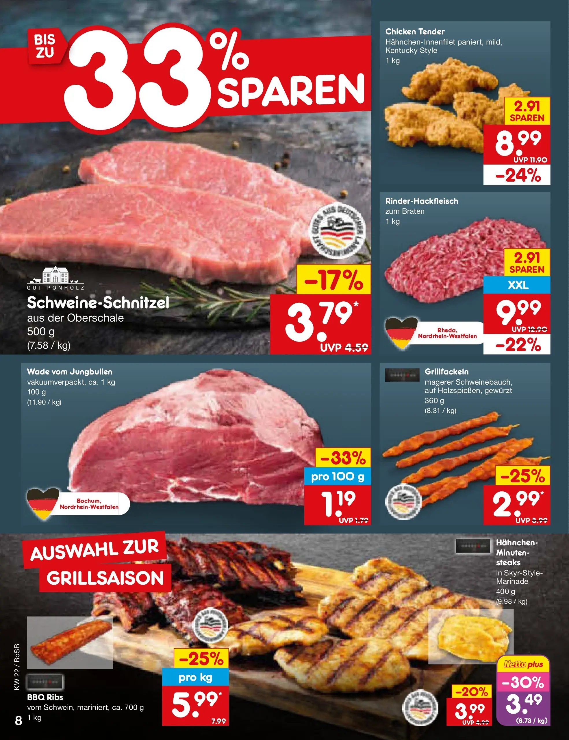 Netto Marken-Discount Prospekt Stadtlohn (ab 26.05.2026) » Angebote | Seite: 10 | Produkte: Hahnchen