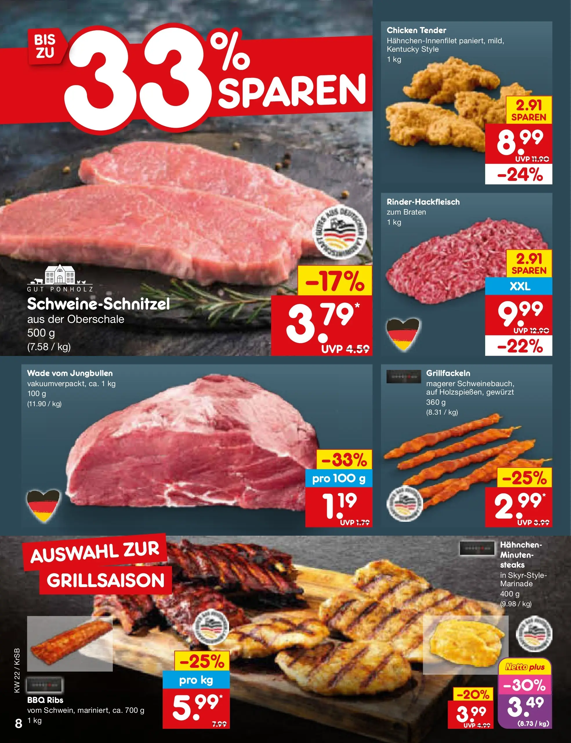Netto Marken-Discount Prospekt Jüchen (ab 26.05.2026) » Angebote | Seite: 10 | Produkte: Hahnchen