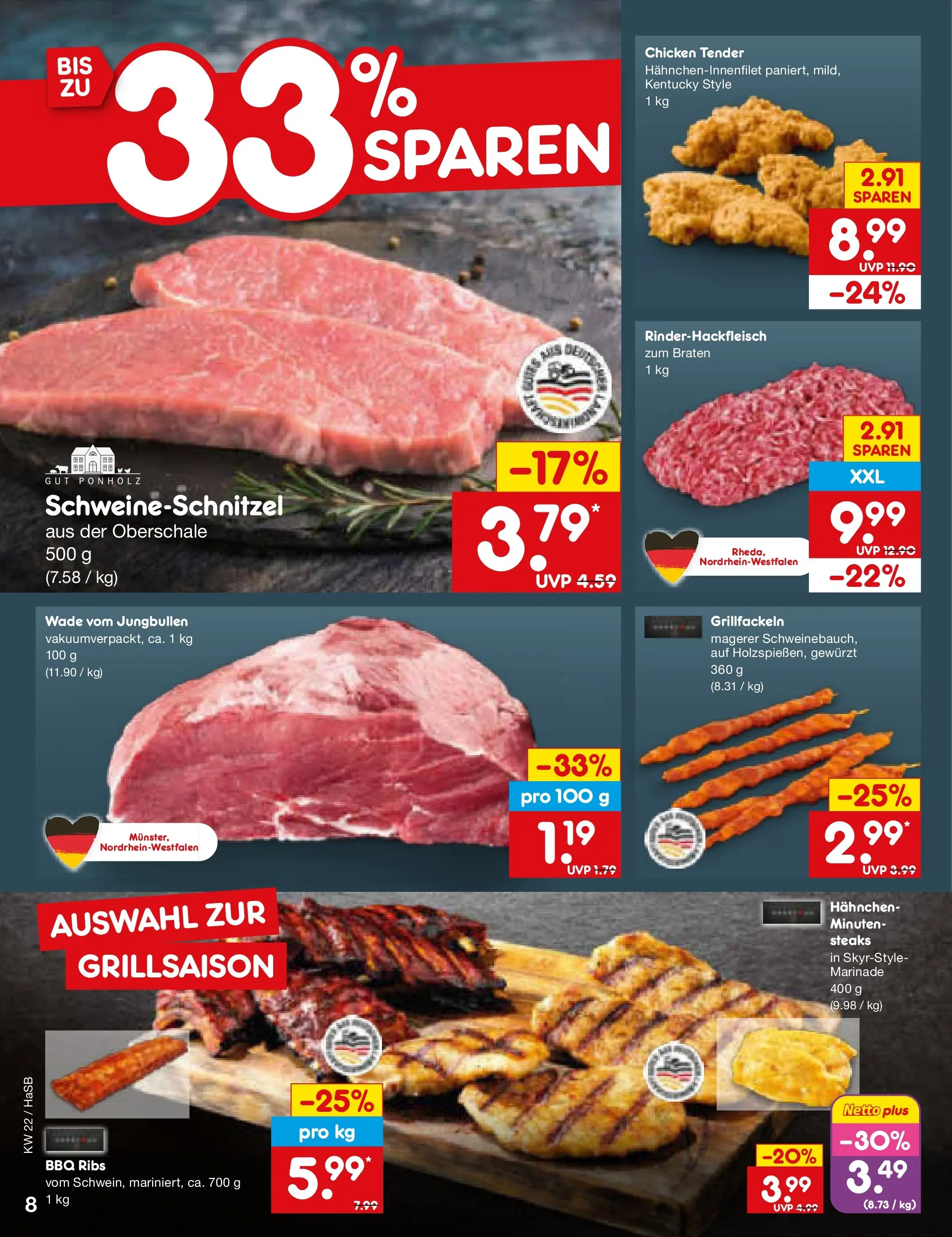 Netto Marken-Discount Prospekt Wuppertal (ab 26.05.2026) » Angebote | Seite: 10 | Produkte: Hahnchen