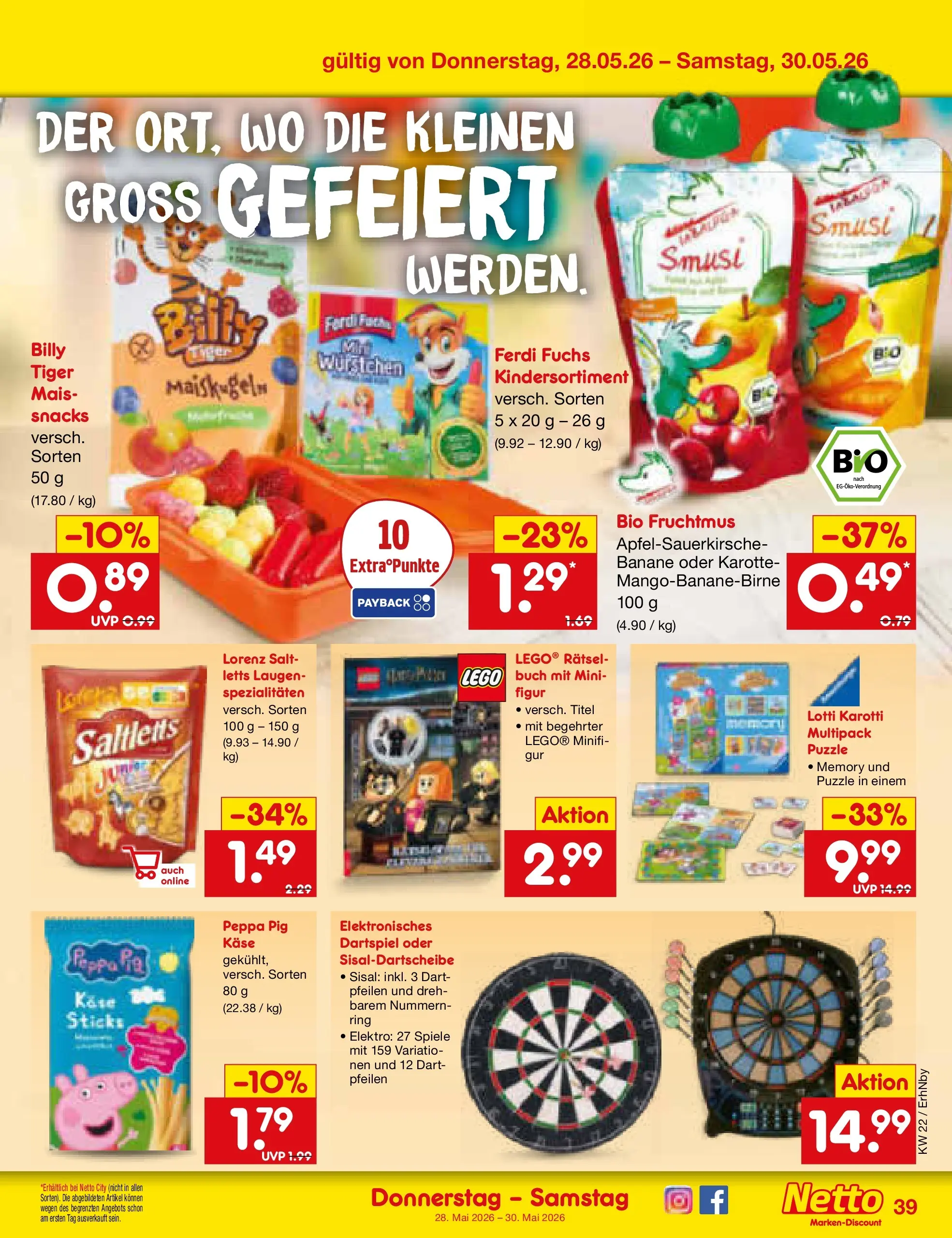 Netto Marken-Discount Prospekt Ergolding (ab 26.05.2026) » Angebote | Seite: 47 | Produkte: Käse, Karotte
