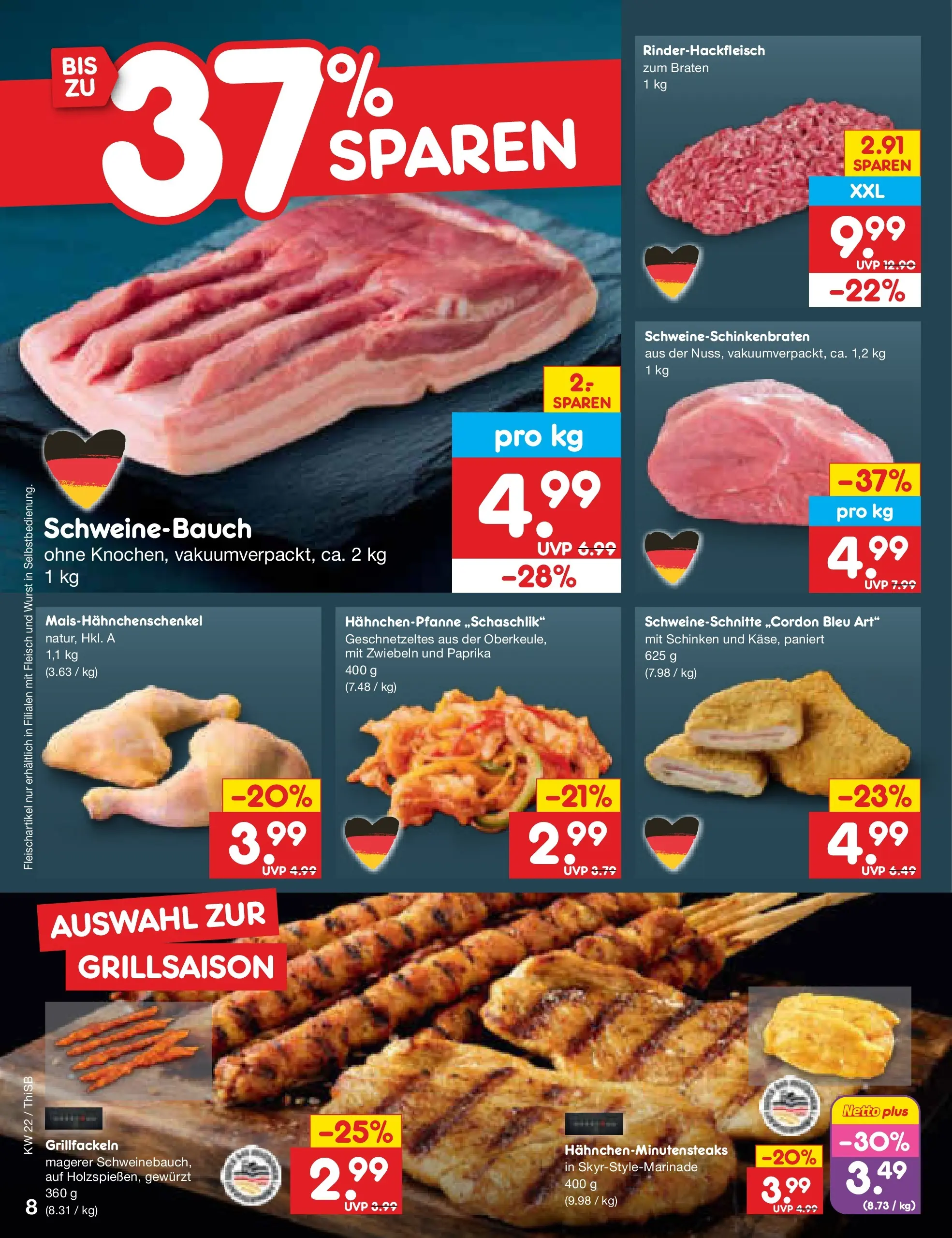 Netto Marken-Discount Prospekt Pirna (ab 26.05.2026) » Angebote | Seite: 10 | Produkte: Zwiebeln, Paprika, Wurst, Schinken