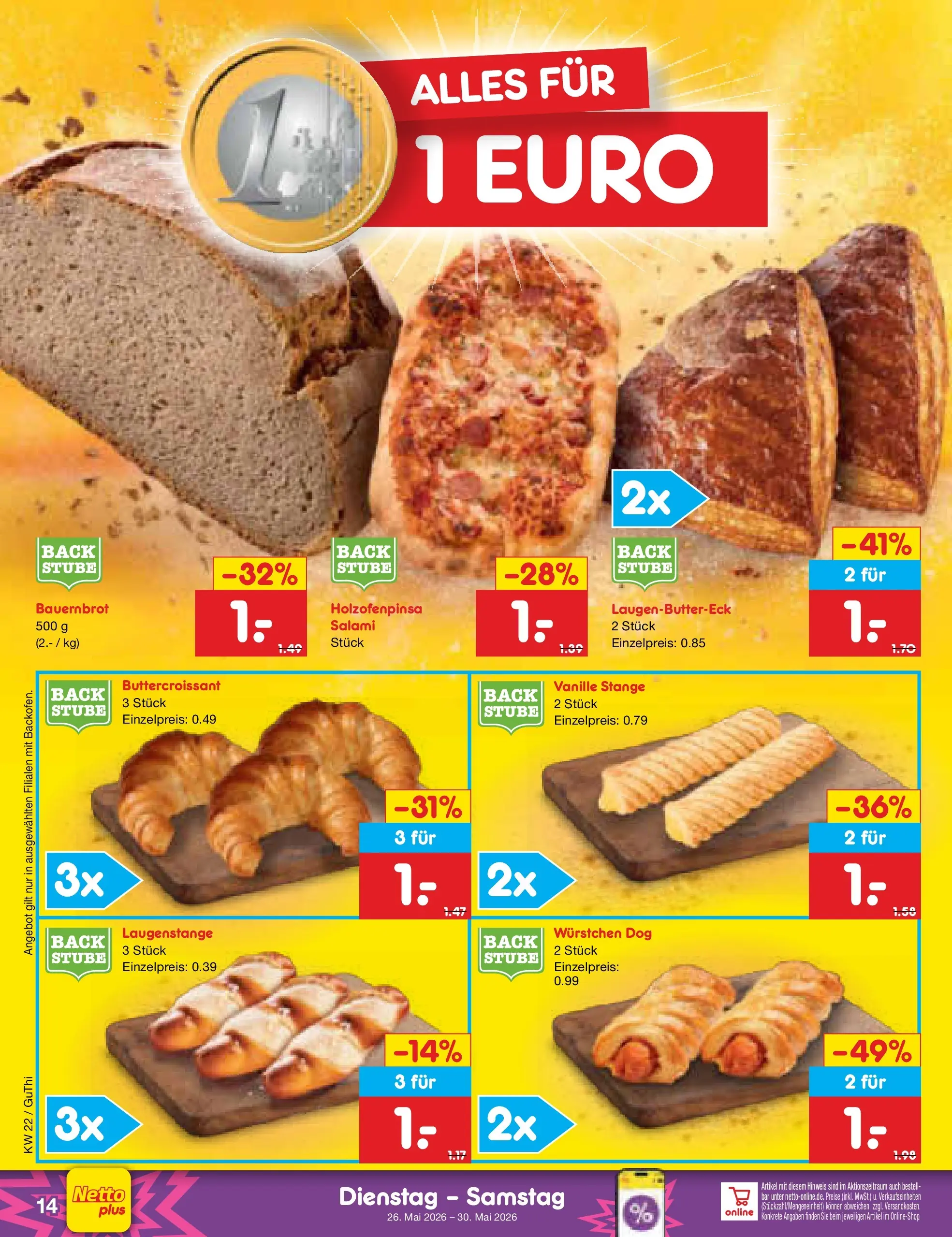 Netto Marken-Discount Prospekt Thiendorf (ab 26.05.2026) » Angebote | Seite: 18