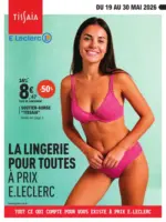 E.Leclerc RDV LINGERIE - du 19.05.2026
