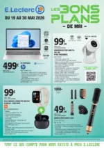 E.Leclerc BONS PLANS MAI 2026 - du 19.05.2026