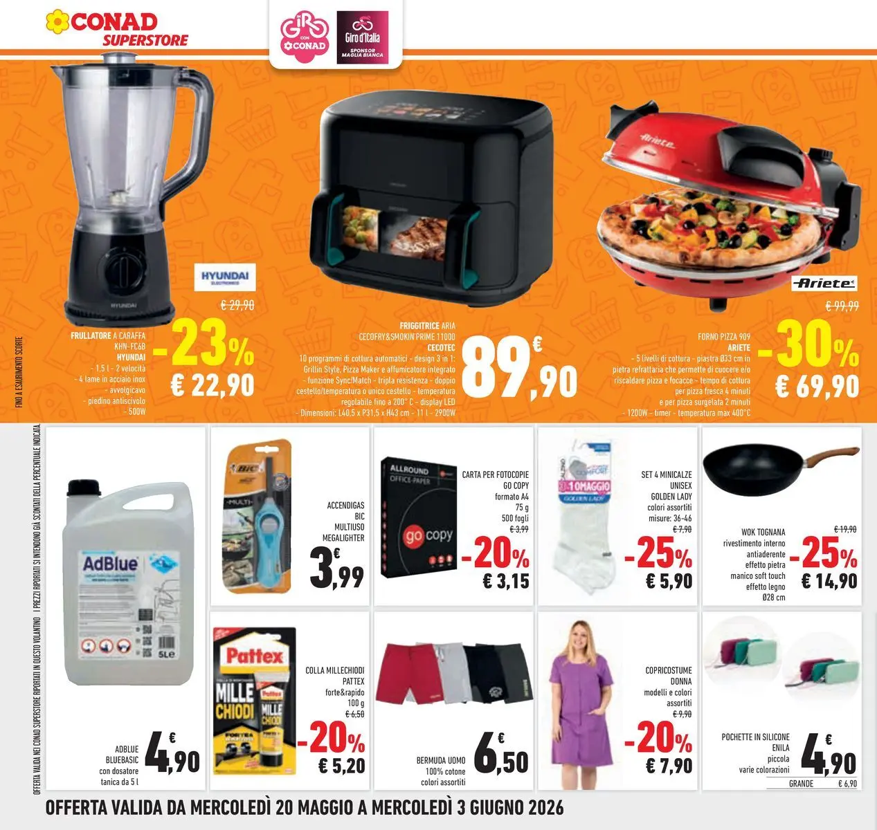 Volantino Conad dal 19/05/2026 > Anteprima | Pagina: 36 | Prodotti: Pizza, Tanica, Colla, Chiodi