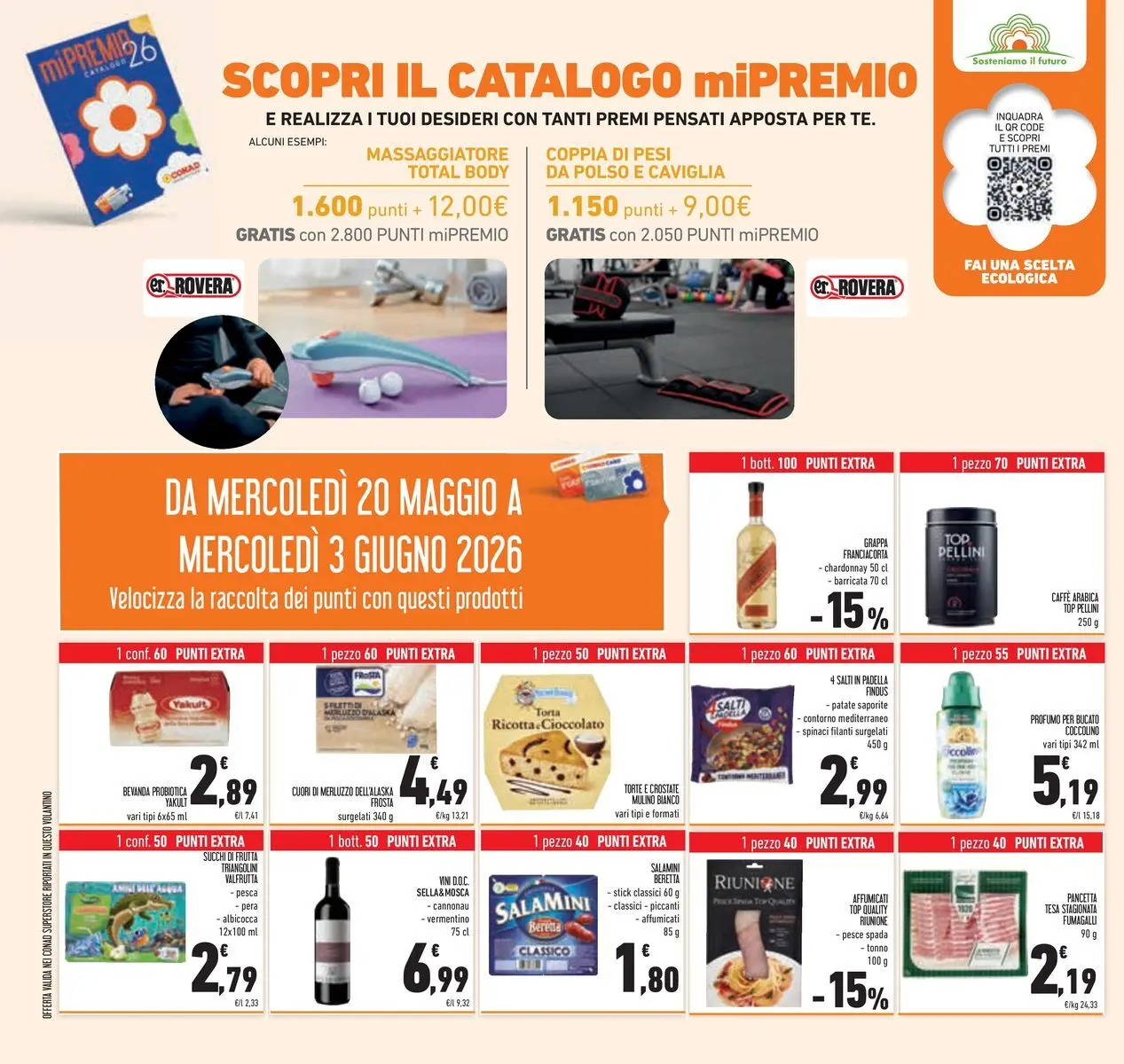 Volantino Conad dal 19/05/2026 > Anteprima | Pagina: 46 | Prodotti: Pancetta, Pesca, Padella, Profumo