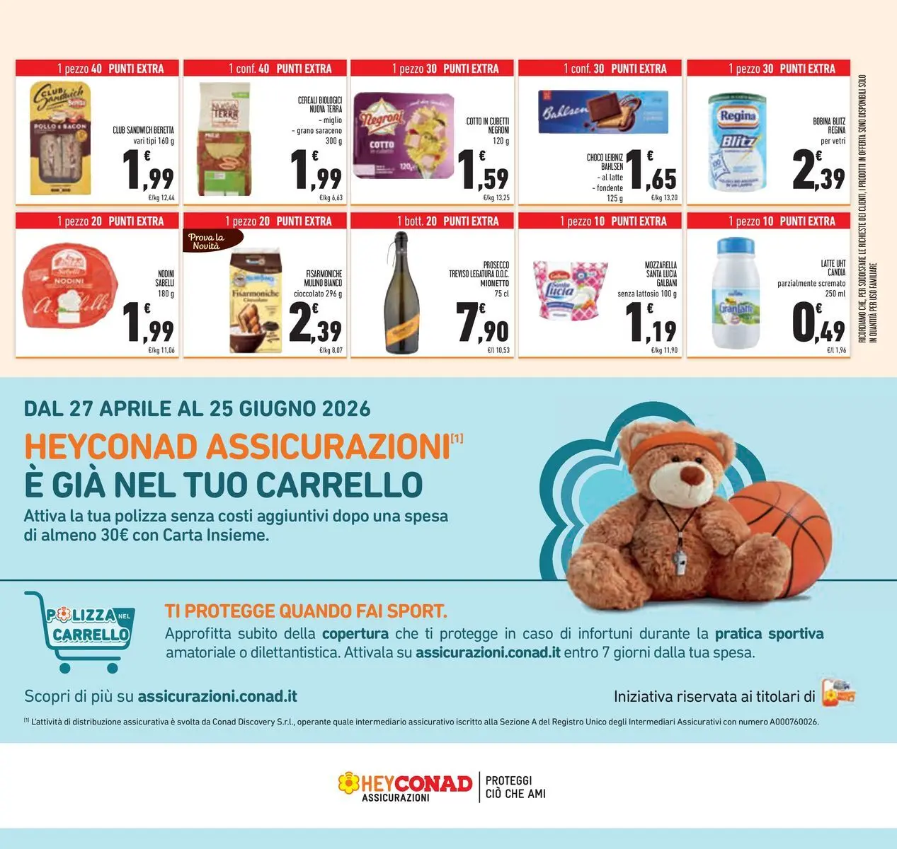 Volantino Conad dal 19/05/2026 > Anteprima | Pagina: 47 | Prodotti: Pollo, Cereali, Mozzarella, Latte