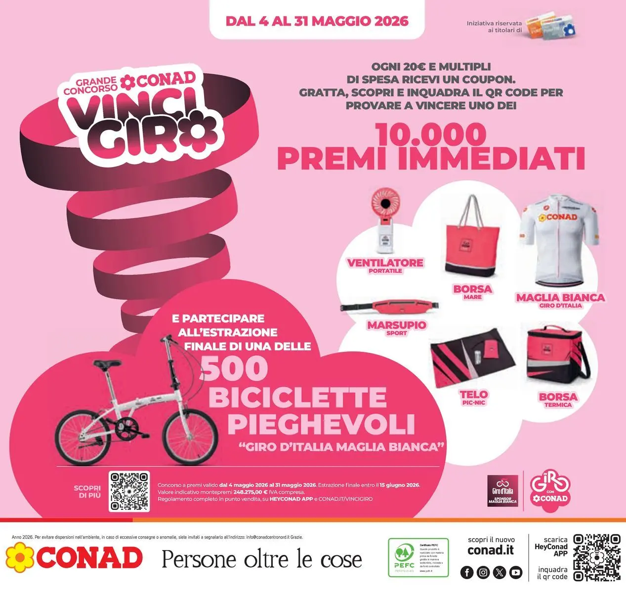 Volantino Conad dal 19/05/2026 > Anteprima | Pagina: 50 | Prodotti: Ventilatore, Borsa termica, Borsa, Fan