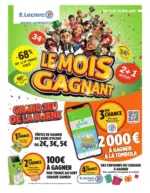 E.Leclerc LE MOIS GAGNANT 1 (EX DM10) - au 13.06.2026