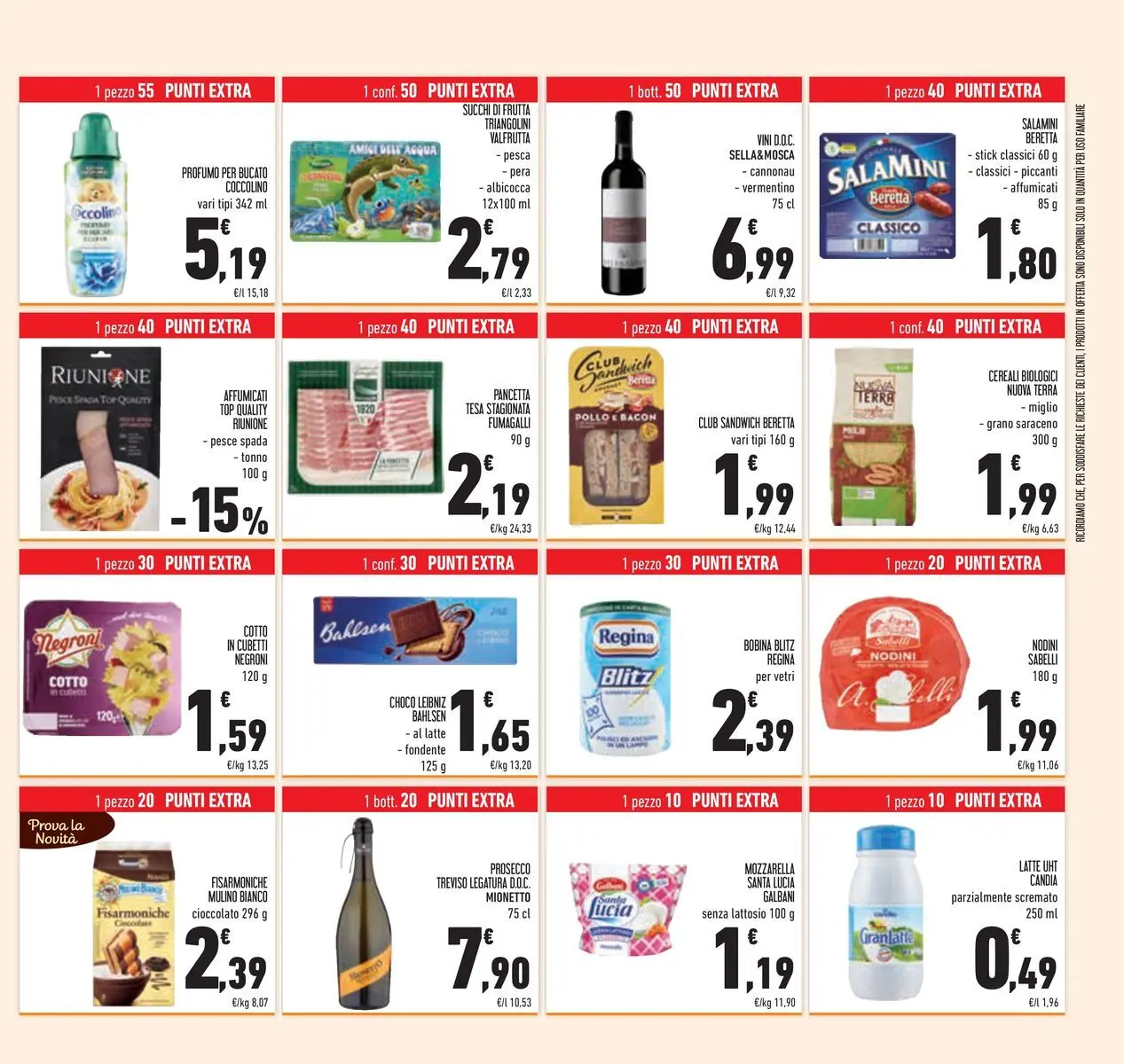Volantino Conad dal 19/05/2026 > Anteprima | Pagina: 45 | Prodotti: Prosecco, Acqua, Frutta, Tonno
