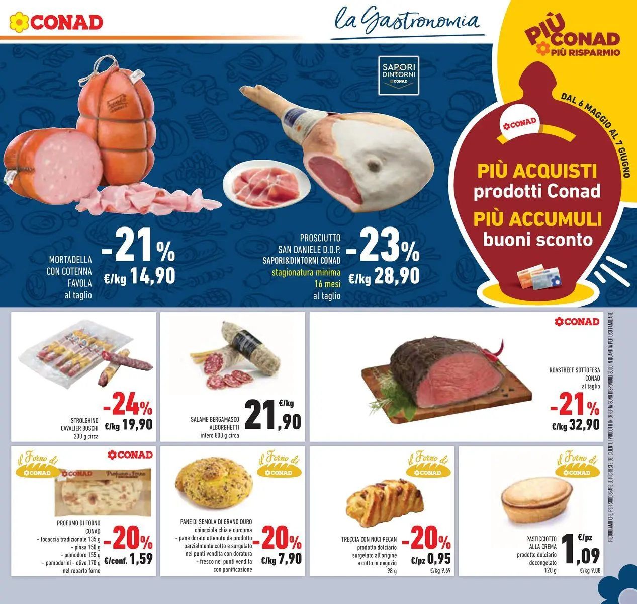 Volantino Conad dal 19/05/2026 > Anteprima | Pagina: 15 | Prodotti: Crema, Salame, Pomodoro, Il forno