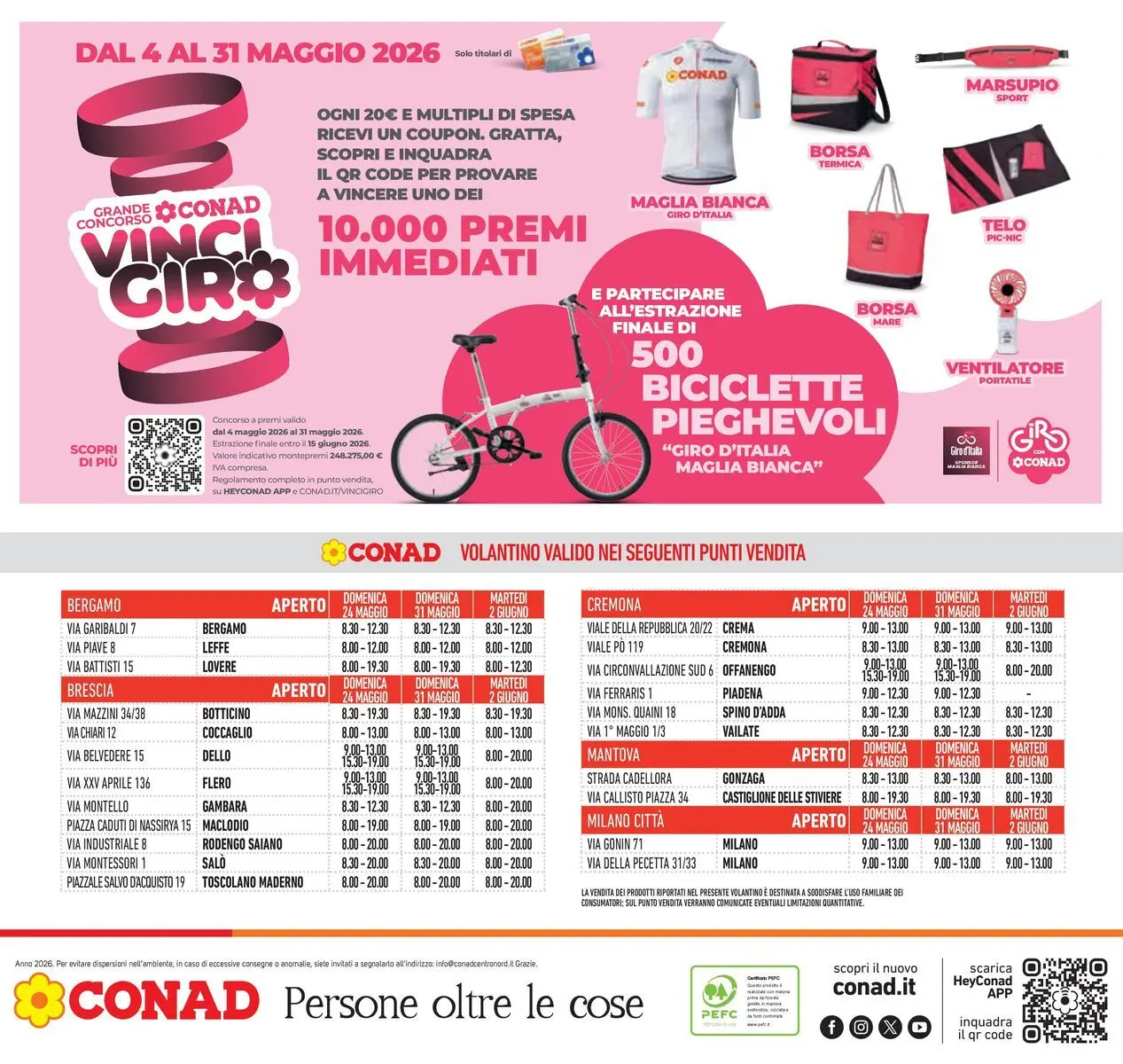 Volantino Conad dal 19/05/2026 > Anteprima | Pagina: 42 | Prodotti: Crema, Ventilatore, Borsa termica, Borsa