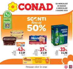 Anteprima del volantino Conad - Sconti fino al 50% valido a partire dal 19.05.2026