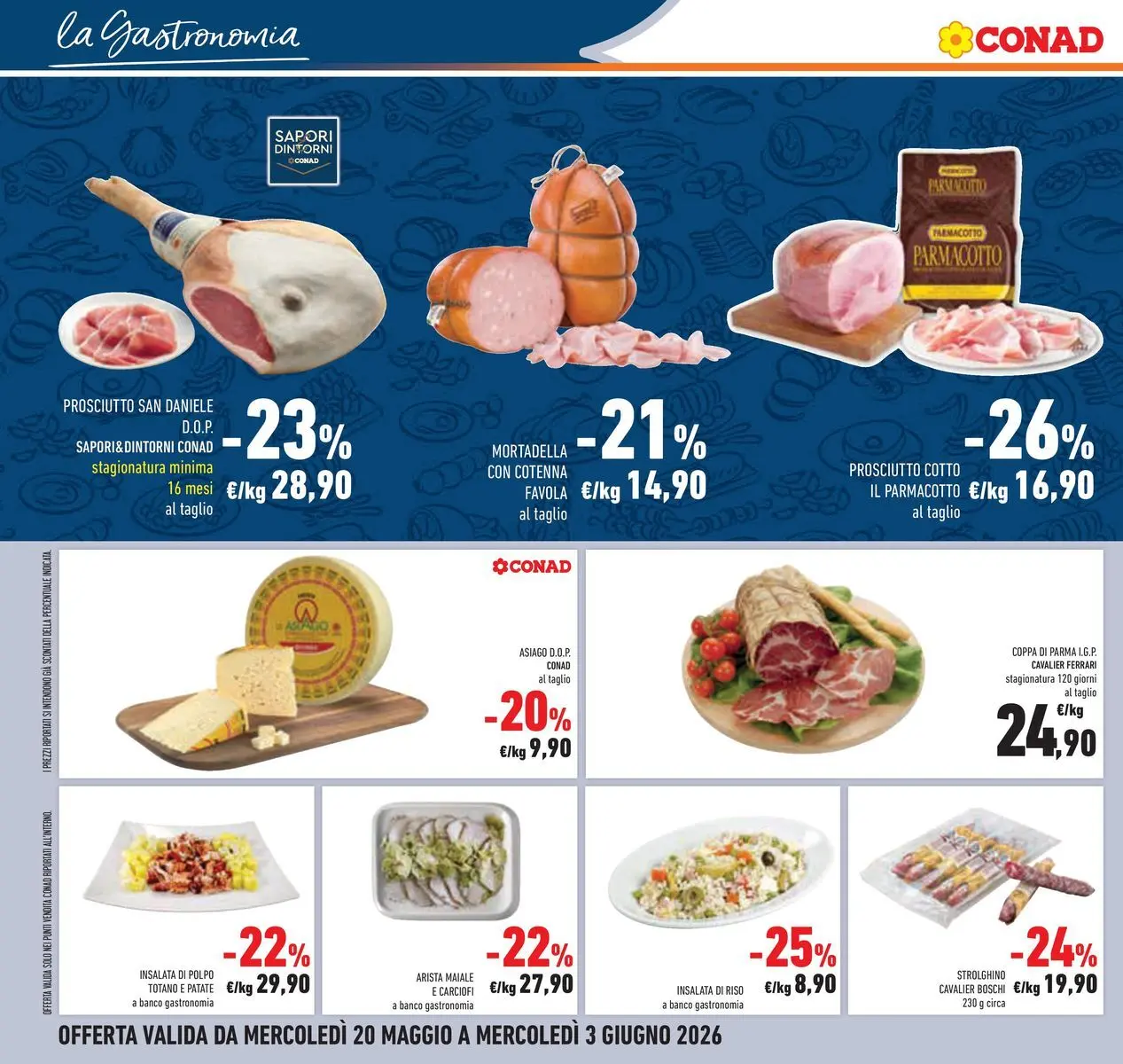 Volantino Conad dal 19/05/2026 > Anteprima | Pagina: 12 | Prodotti: Insalata, Patate, Prosciutto, Totano
