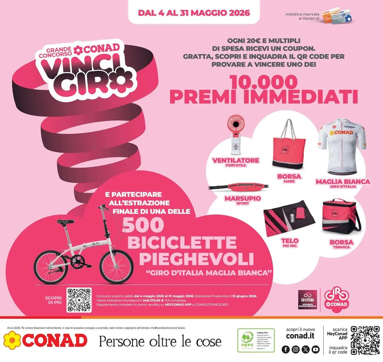 Volantino Conad dal 19/05/2026 > Anteprima | Pagina: 40 | Prodotti: Ventilatore, Borsa termica, Borsa, Fan