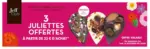Jeff de Bruges 3 Juliettes offertes &agrave; partir de 35 &euro; d'achat - au 07.06.2026