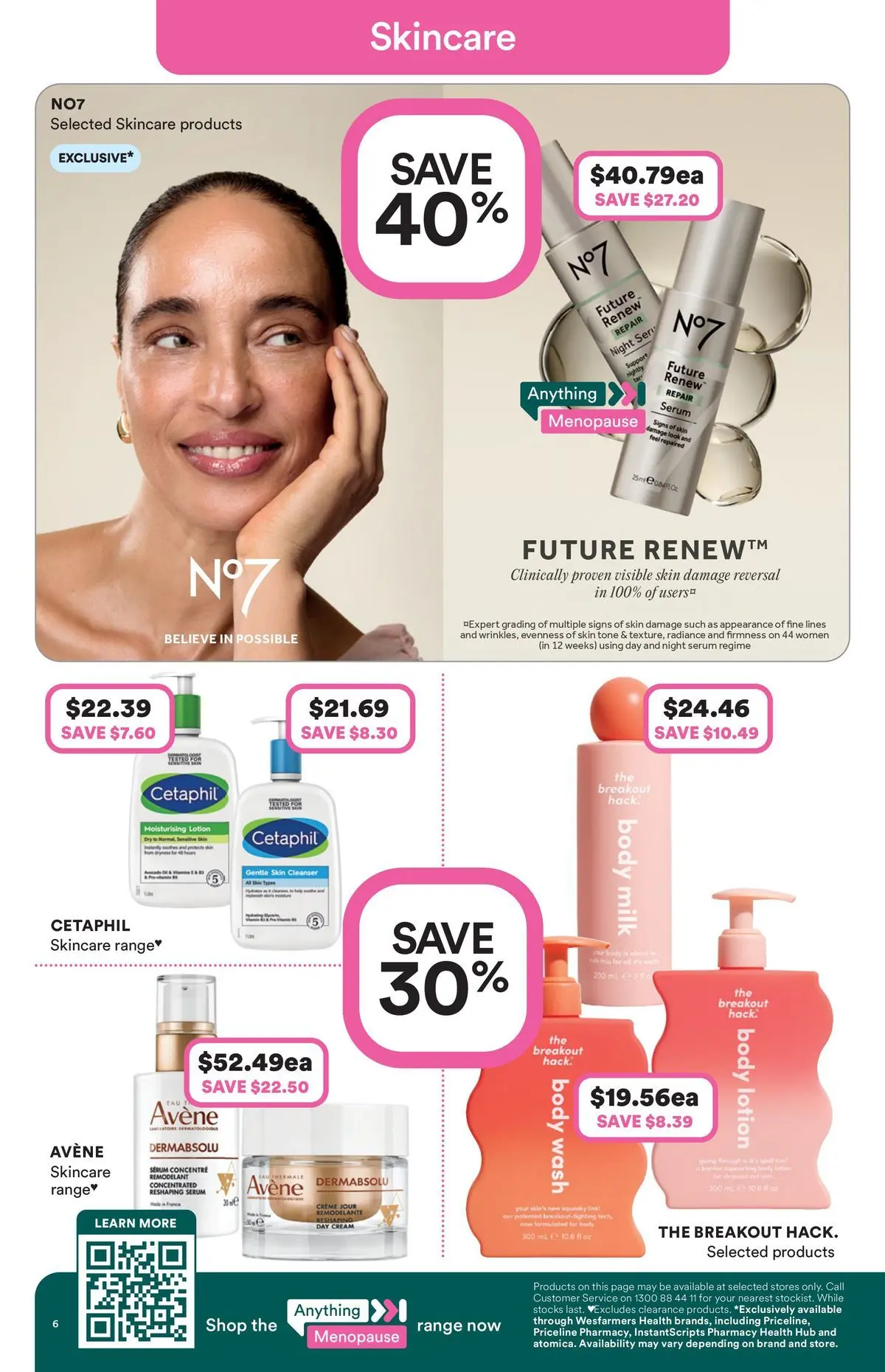 Priceline Pharmacy catalogue Drummoyne - 20/05/2026 > weekly / monthly specials | Page: 6 | Products: Milk, Lotion, Cream, Body lotion