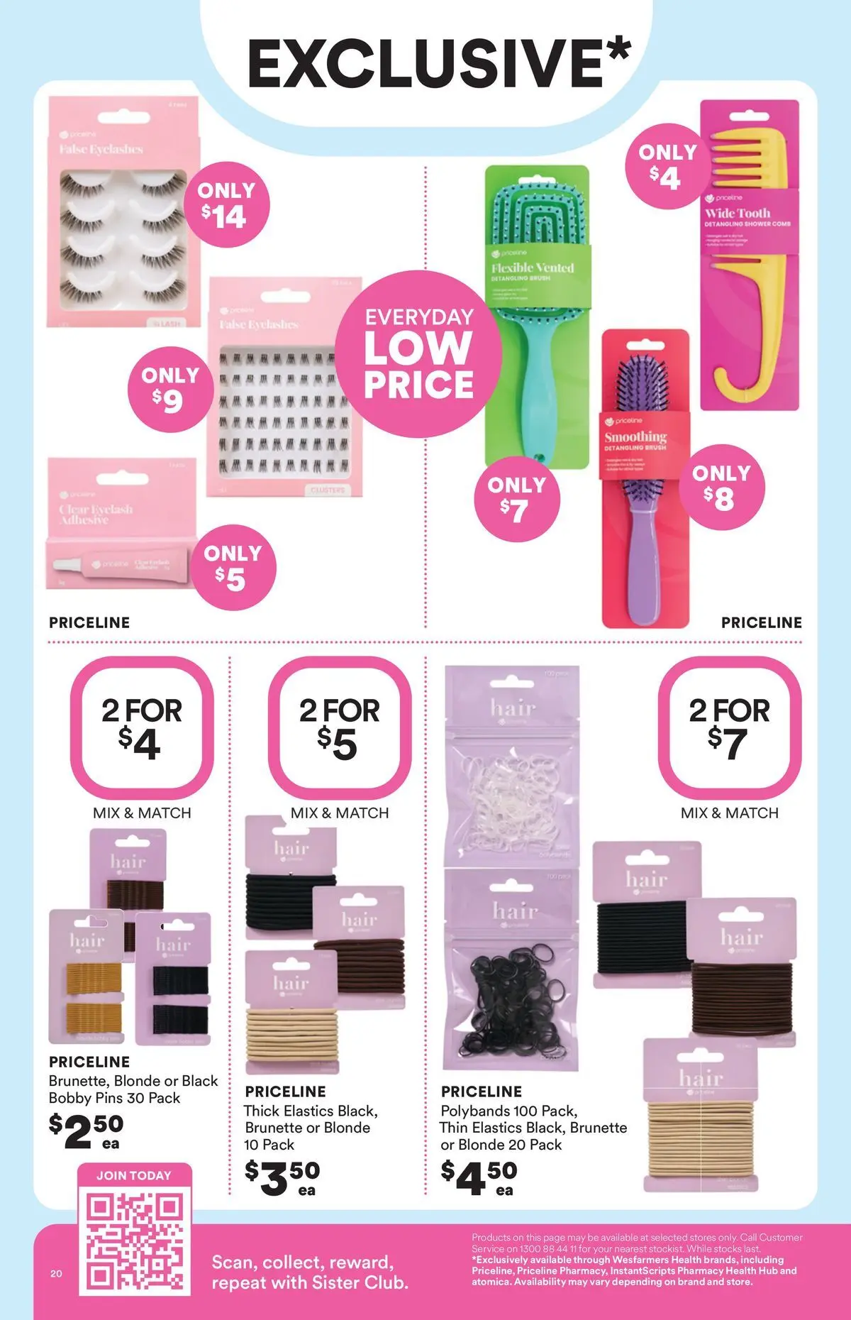 Priceline Pharmacy catalogue Drummoyne - 20/05/2026 > weekly / monthly specials | Page: 20 | Products: Shower, Brush