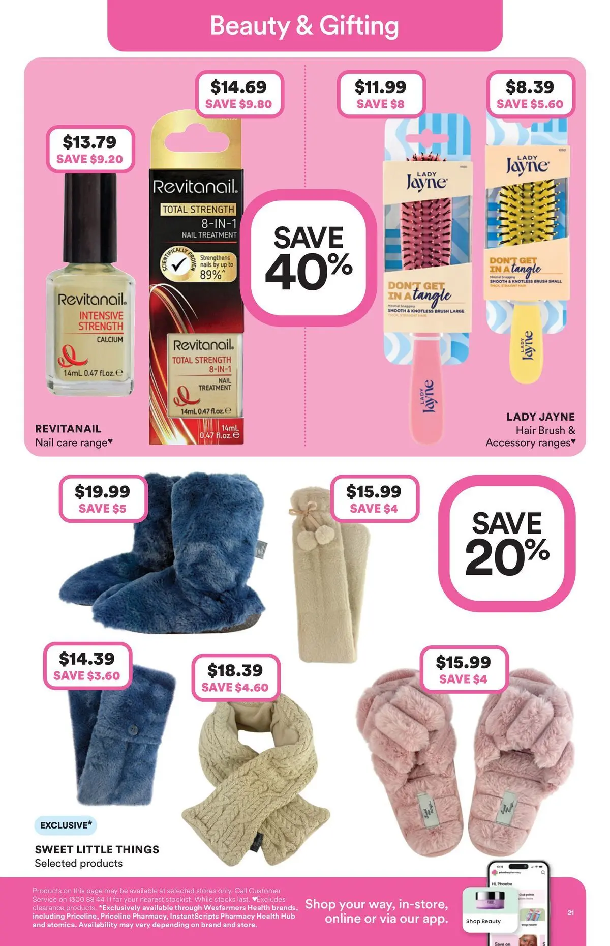 Priceline Pharmacy catalogue Drummoyne - 20/05/2026 > weekly / monthly specials | Page: 21 | Products: Brush, Nail treatment, Treatment