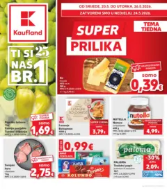 Kaufland Ponuda - Pregled kataloga iz trgovine Kaufland, vrijedi od 20.05.2026