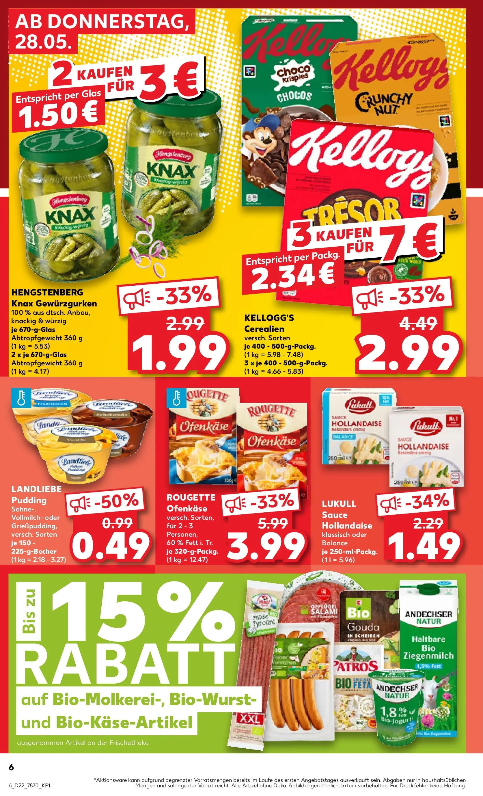 Prospekt Kaufland ab 26.05.2026 » Angebote Online zum Blättern | Seite: 11 | Produkte: Feta, Patros, Pfeffer, Sahne