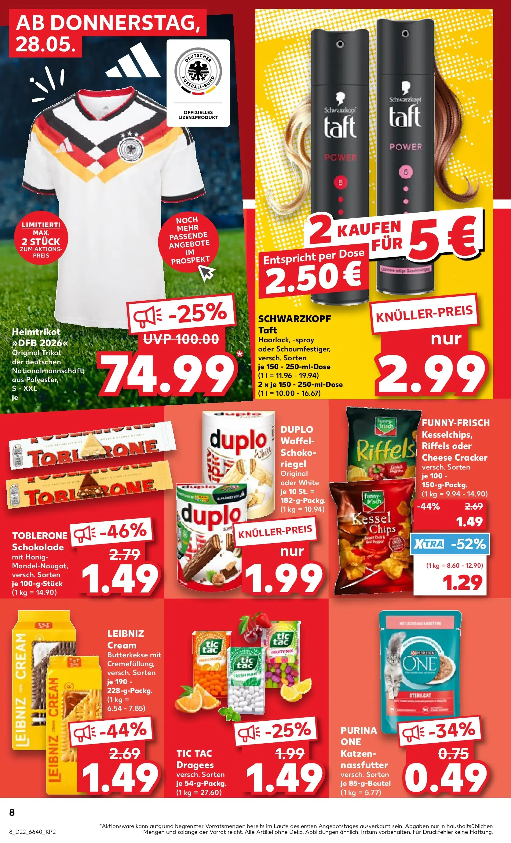 Prospekt Kaufland ab 26.05.2026 » Angebote und Werbung Online | Seite: 13 | Produkte: Purina one, Schokolade, Butterkekse, Chips Prospekt Kaufland ab 26.05.2026 » Angebote Online zum Blättern | Seite: 13 | Produkte: Purina one, Schokolade, Butterkekse, Chips