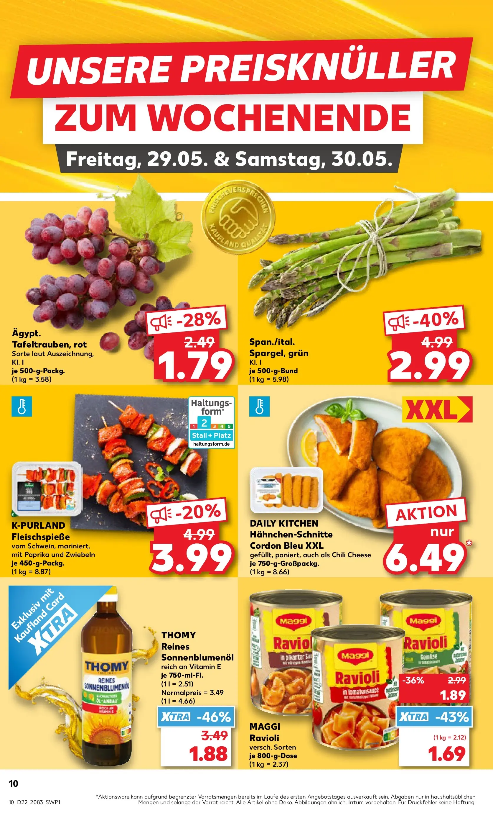 Prospekt Kaufland ab 27.05.2026 » Angebote und Werbung Online | Seite: 10 | Produkte: Maggi, Sonnenblumenol, Zwiebeln, Chili Prospekt Kaufland ab 27.05.2026 » Angebote Online zum Blättern | Seite: 10 | Produkte: Maggi, Sonnenblumenol, Zwiebeln, Chili