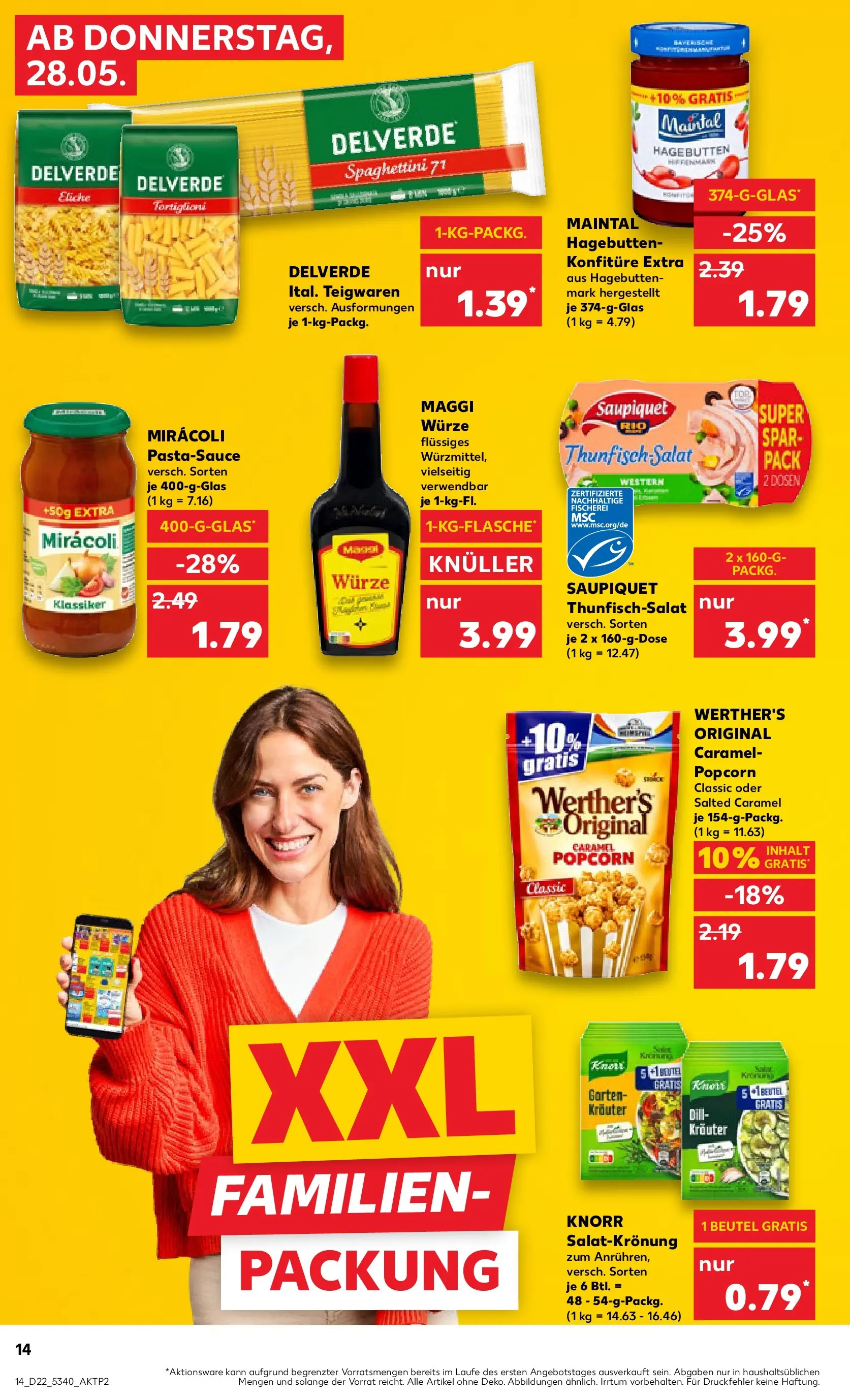 Prospekt Kaufland ab 27.05.2026 » Angebote und Werbung Online | Seite: 14 Prospekt Kaufland ab 27.05.2026 » Angebote Online zum Blättern | Seite: 14