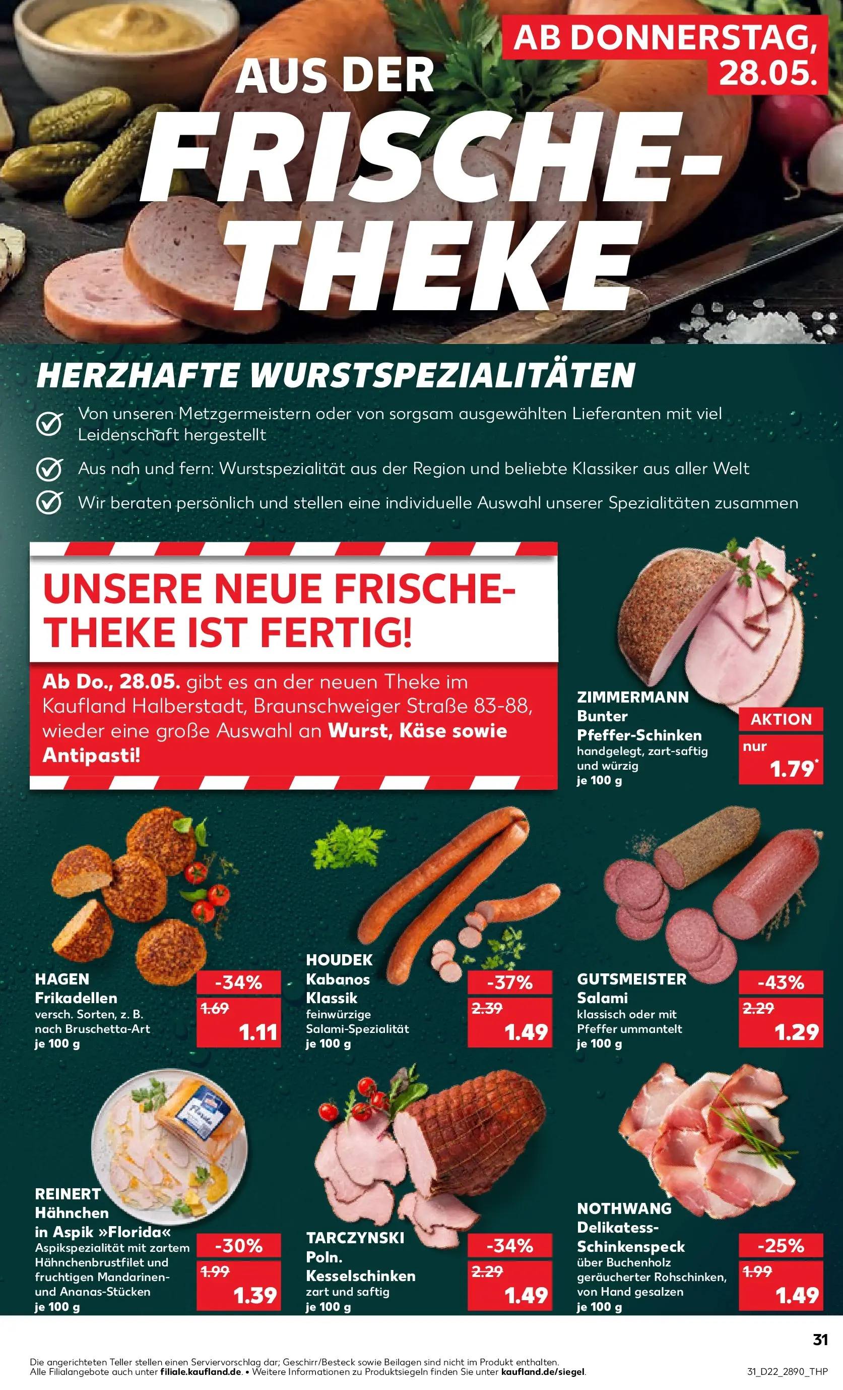Prospekt Kaufland ab 26.05.2026 » Angebote und Werbung Online | Seite: 36 | Produkte: Käse, Mandarinen, Pfeffer, Salami Prospekt Kaufland ab 26.05.2026 » Angebote Online zum Blättern | Seite: 36 | Produkte: Käse, Mandarinen, Pfeffer, Salami